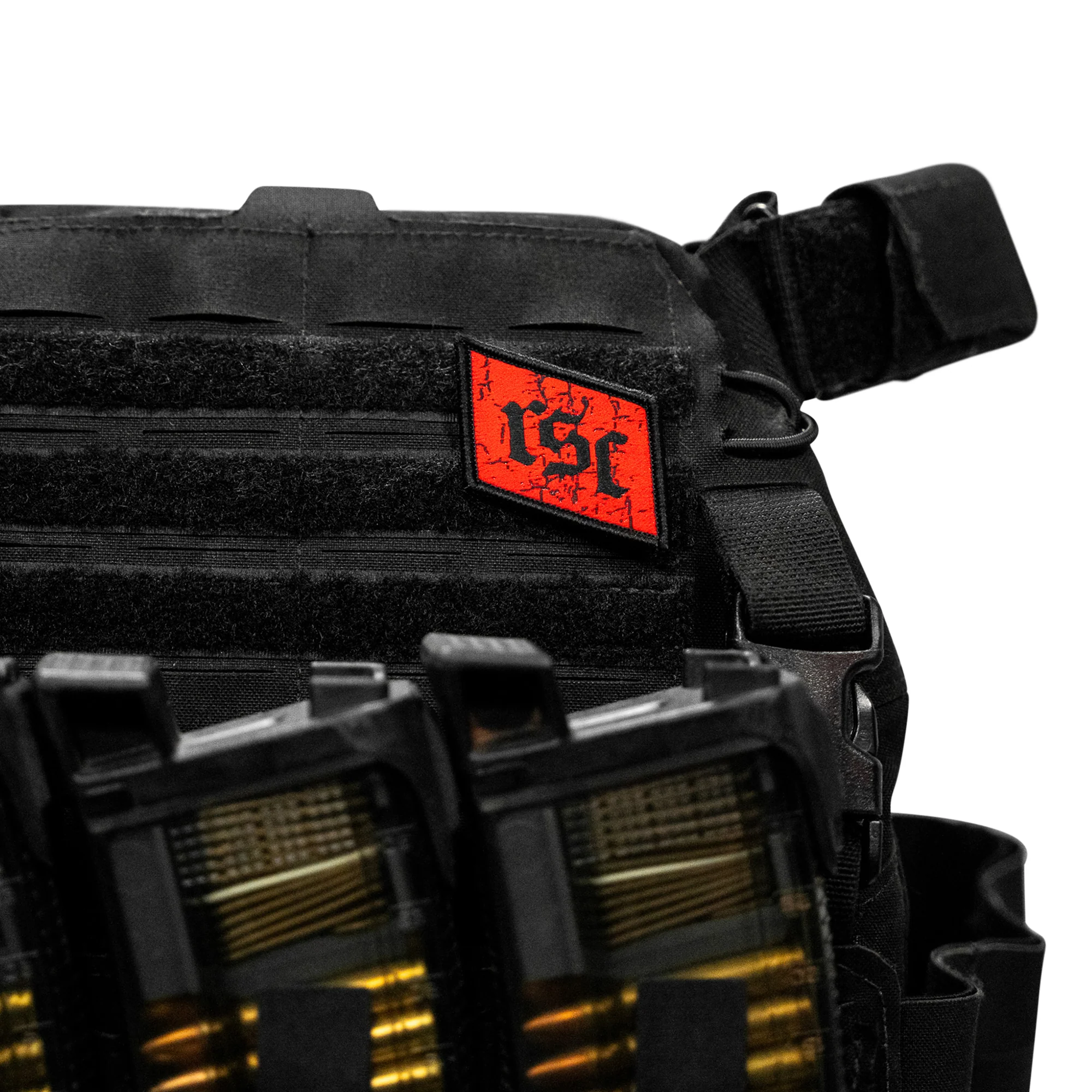 RSC Classic Red Diamond Velcro Patch - Image 4