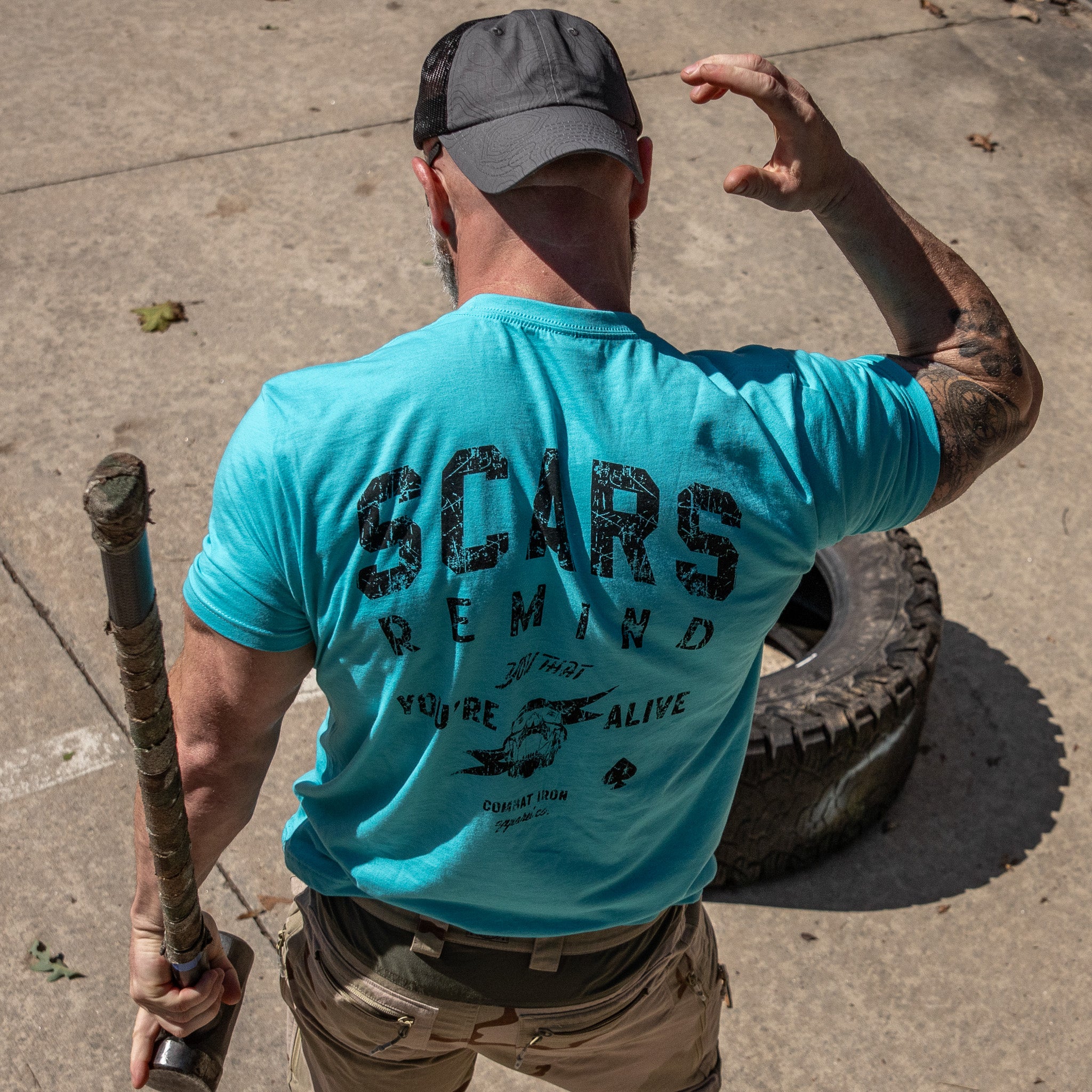 Scars Remind You That You're Alive Men's T-Shirt - Image 14