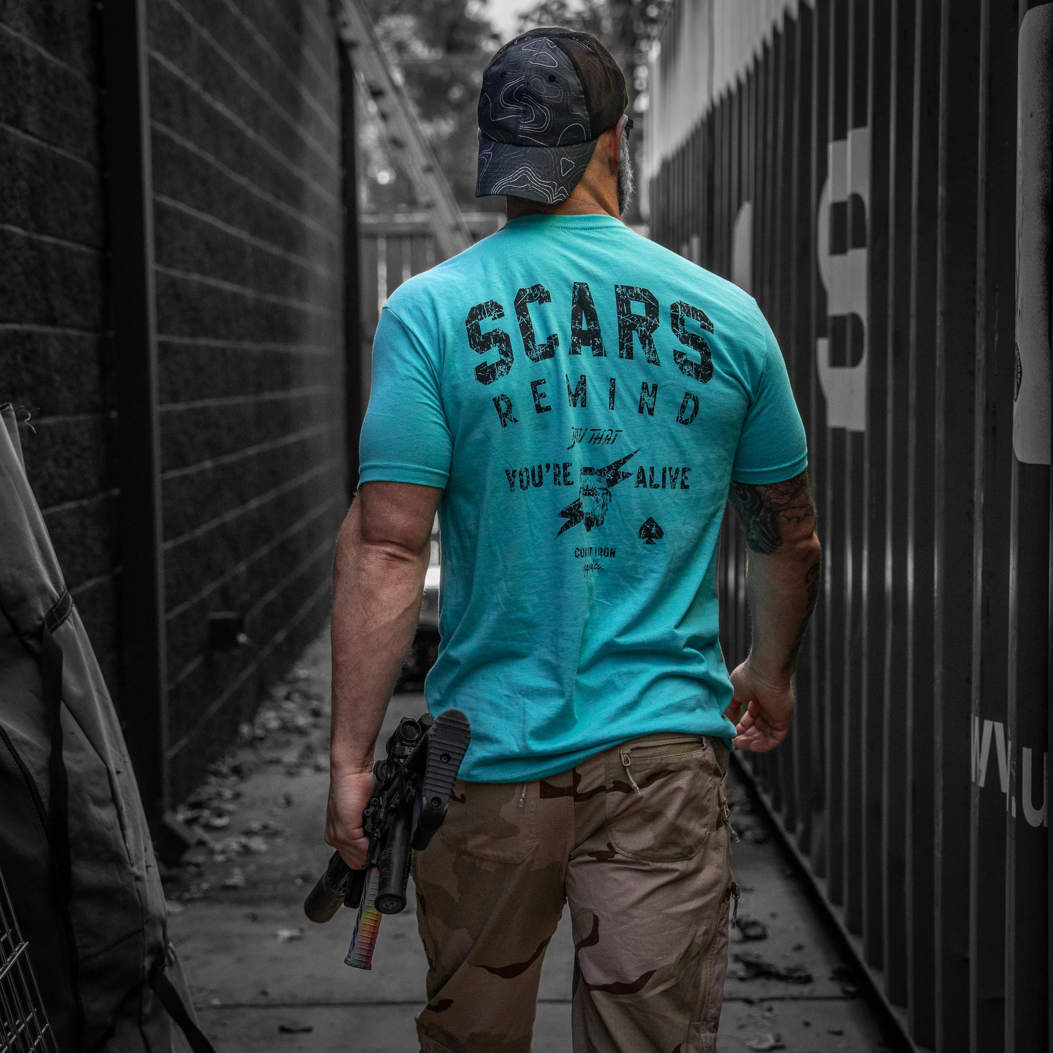 Scars Remind You That You're Alive Men's T-Shirt - Image 17