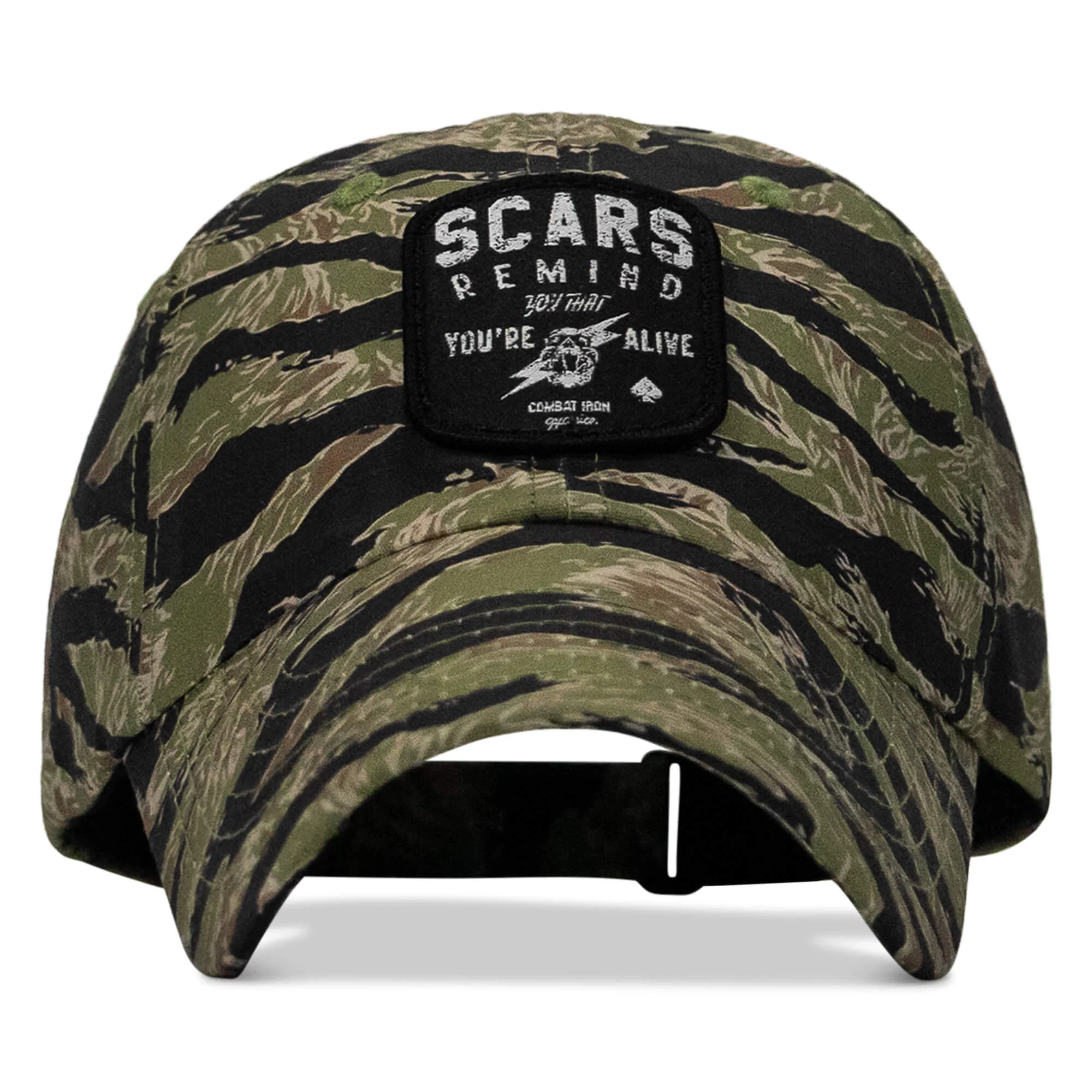 Scars Remind You You're Alive Patch Tactical Ripstop Mesh Snapback Hat - Image 35