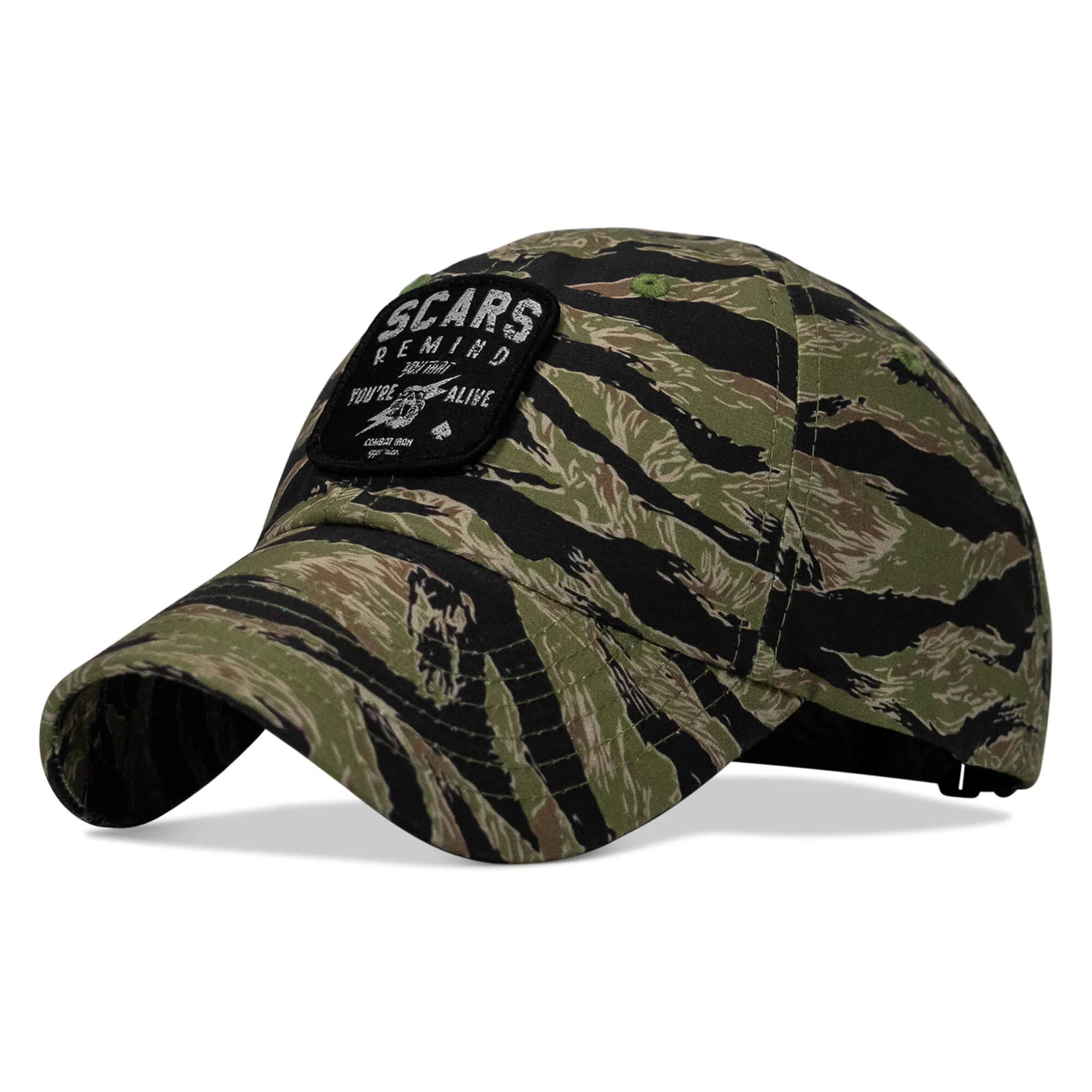 Scars Remind You You're Alive Patch Tactical Ripstop Mesh Snapback Hat - Image 37