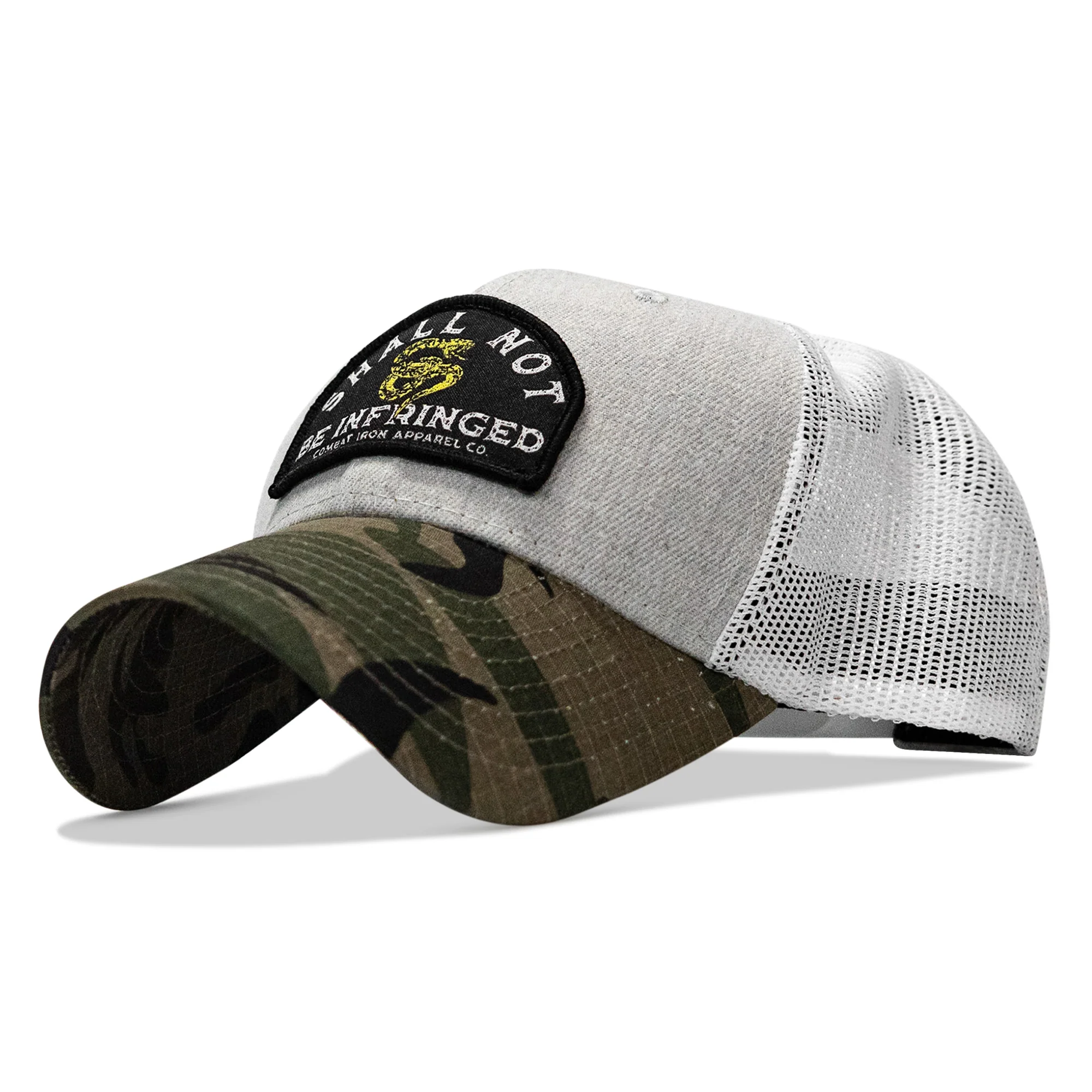 Shall Not Be Infringed Patch Original Ripstop Snapback Hat - Image 10