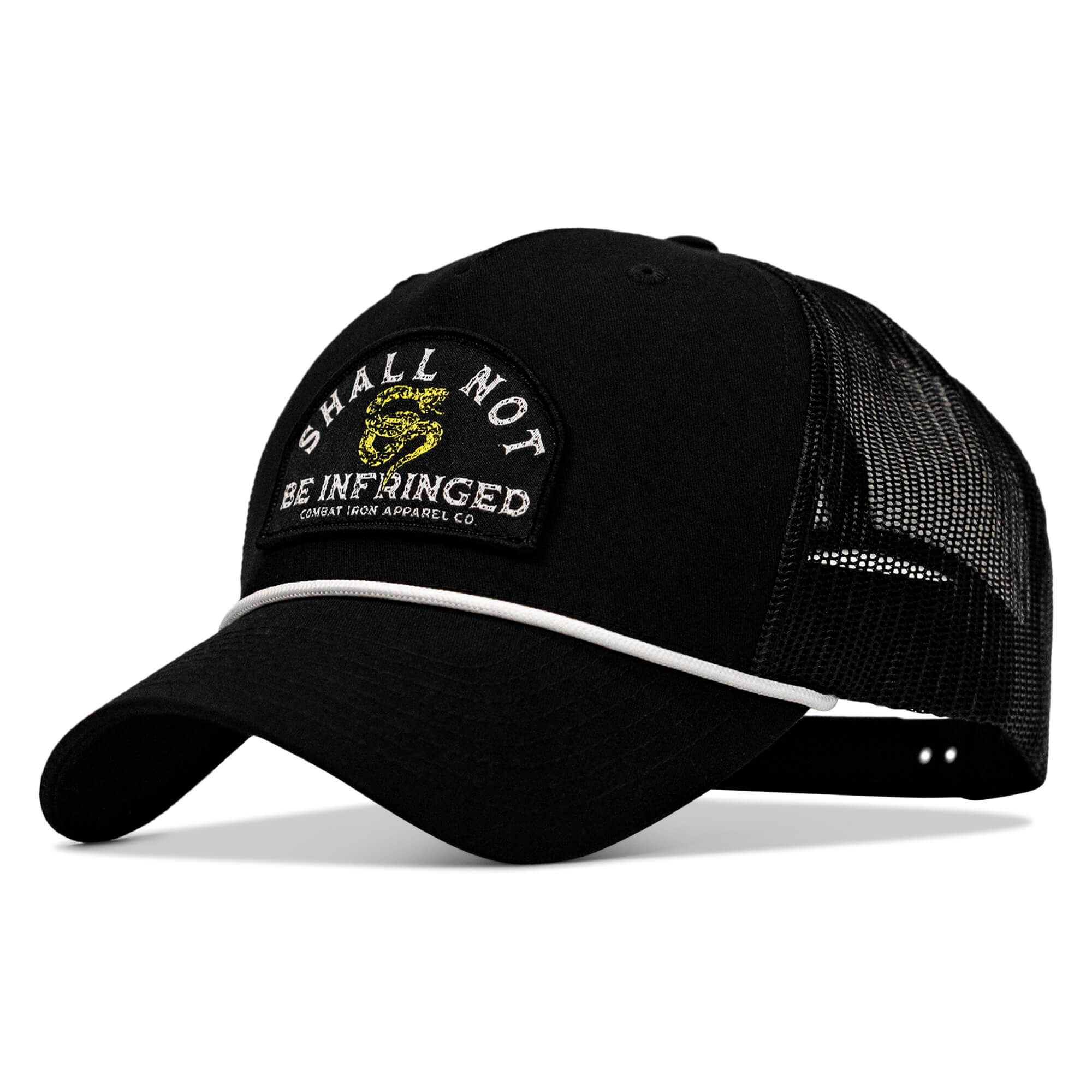 Shall Not Be Infringed Patch Rope Snapback Hat - Image 3