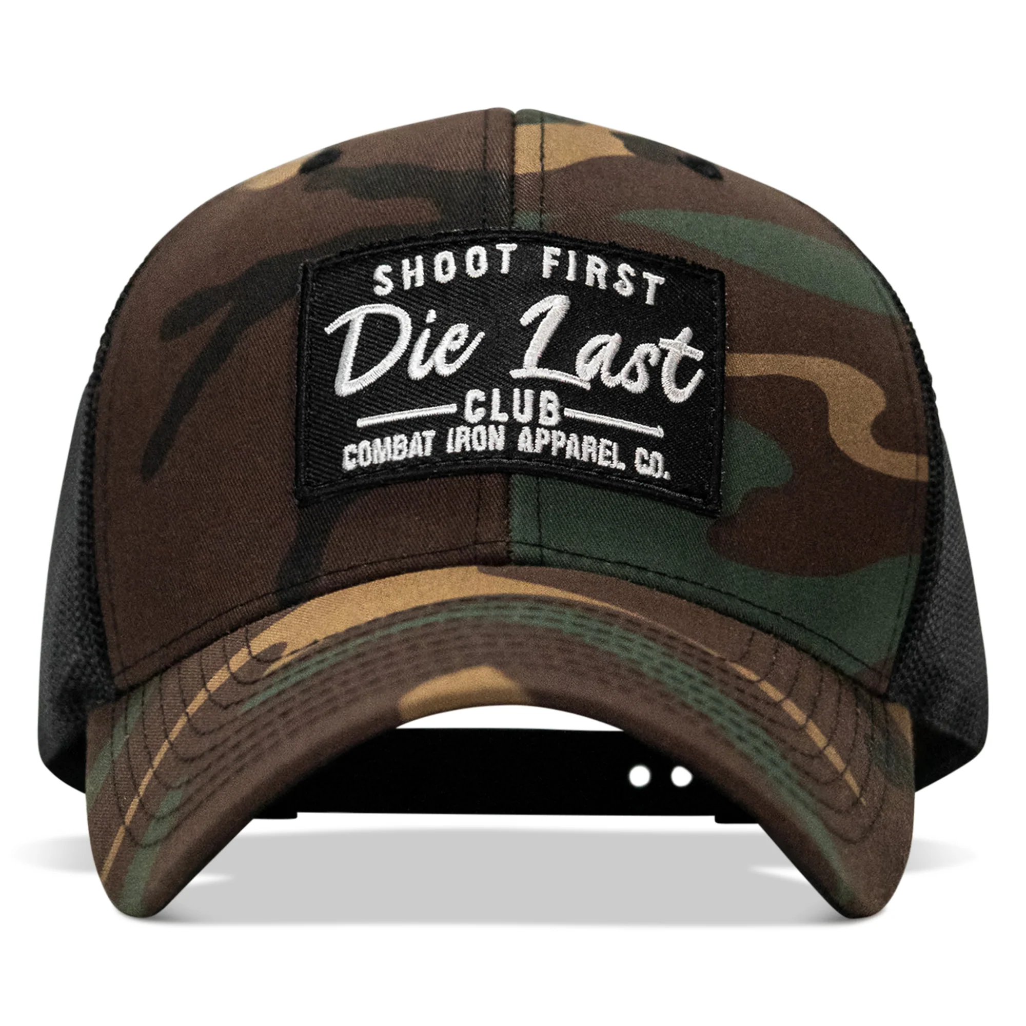 Shoot First. Die Last. Club Patch Snapback - Image 60