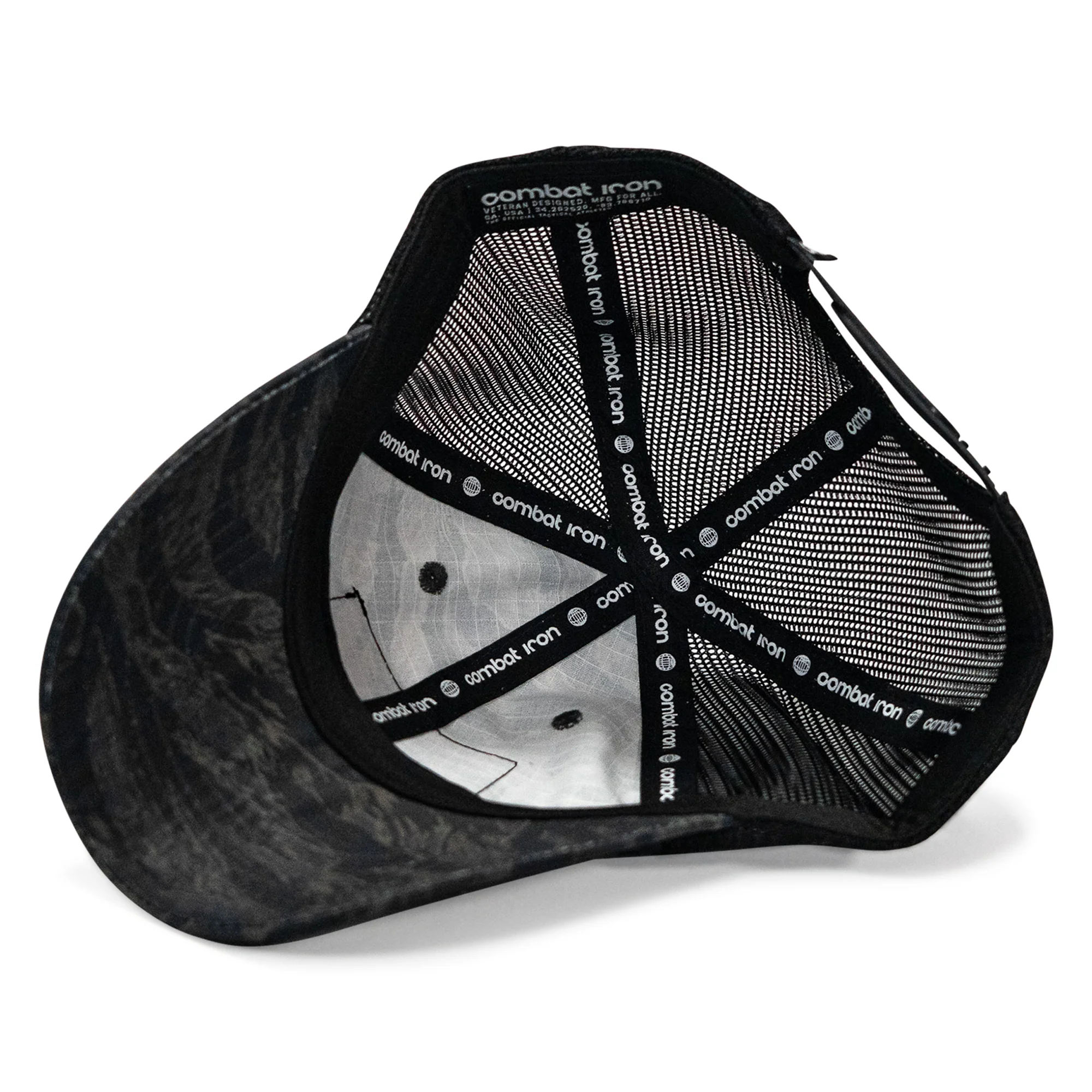 Shoot First. Die Last. Club Patch Tactical Ripstop Mesh Snapback Hat - Image 67
