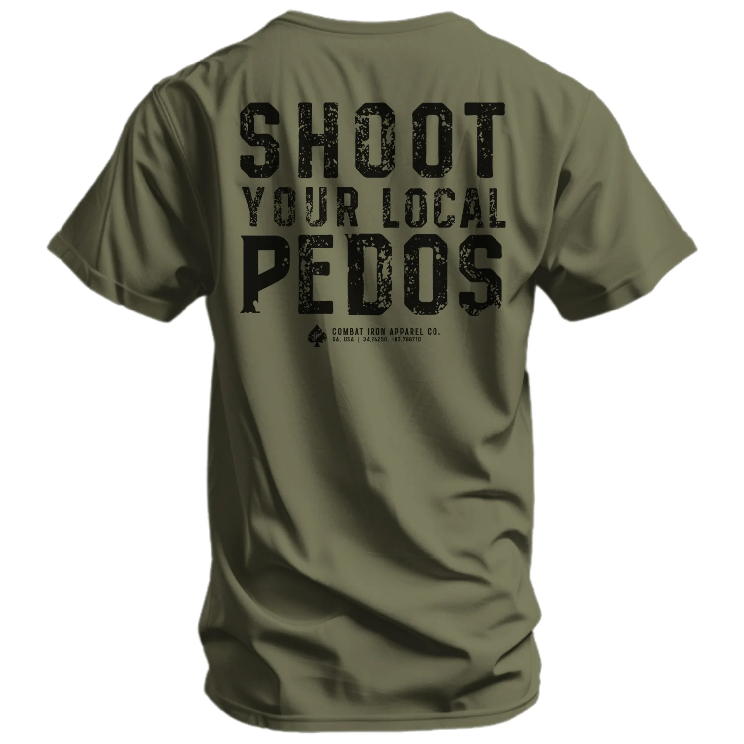 Shoot Your Local Pedos Men's T-Shirt - Image 11