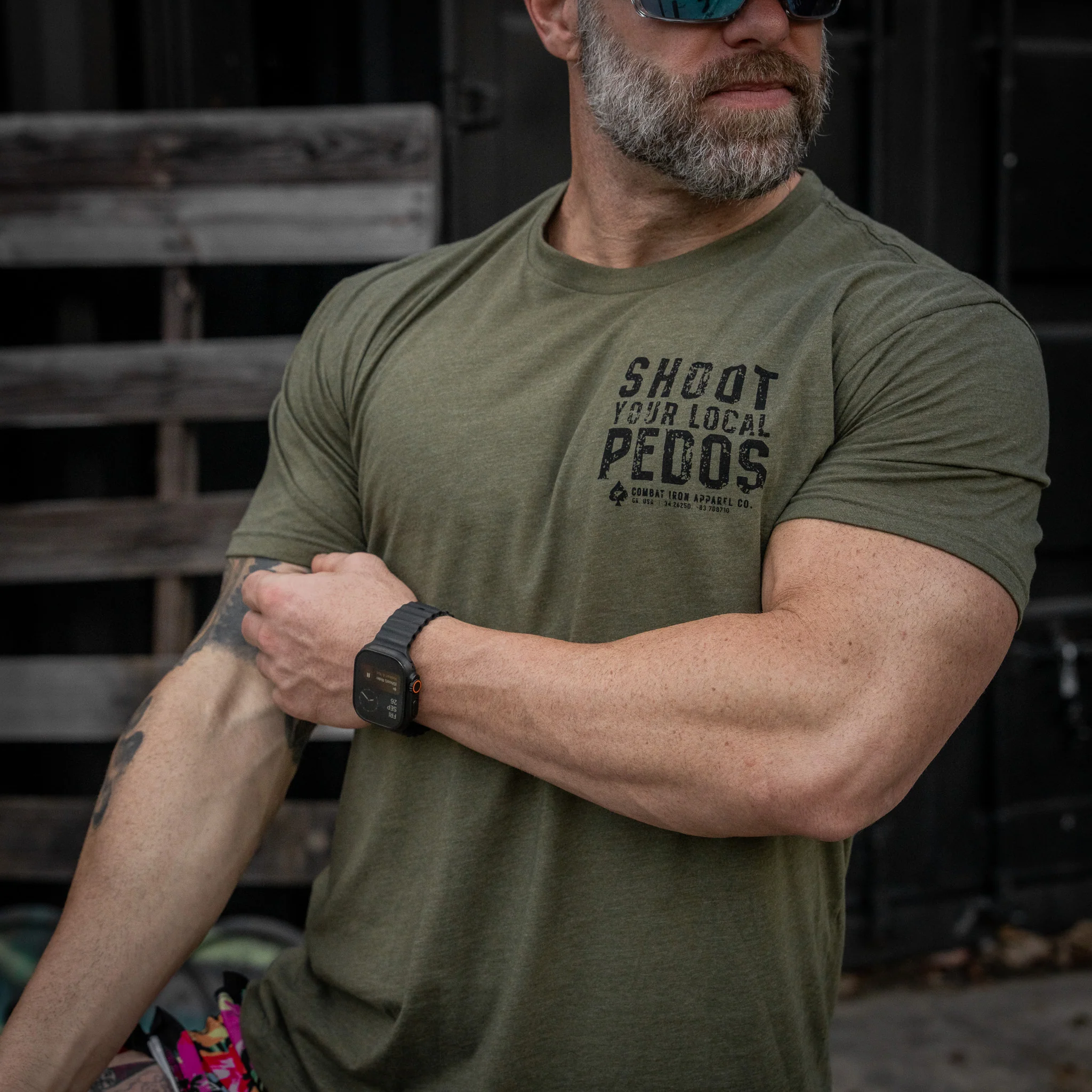Shoot Your Local Pedos Men's T-Shirt - Image 13