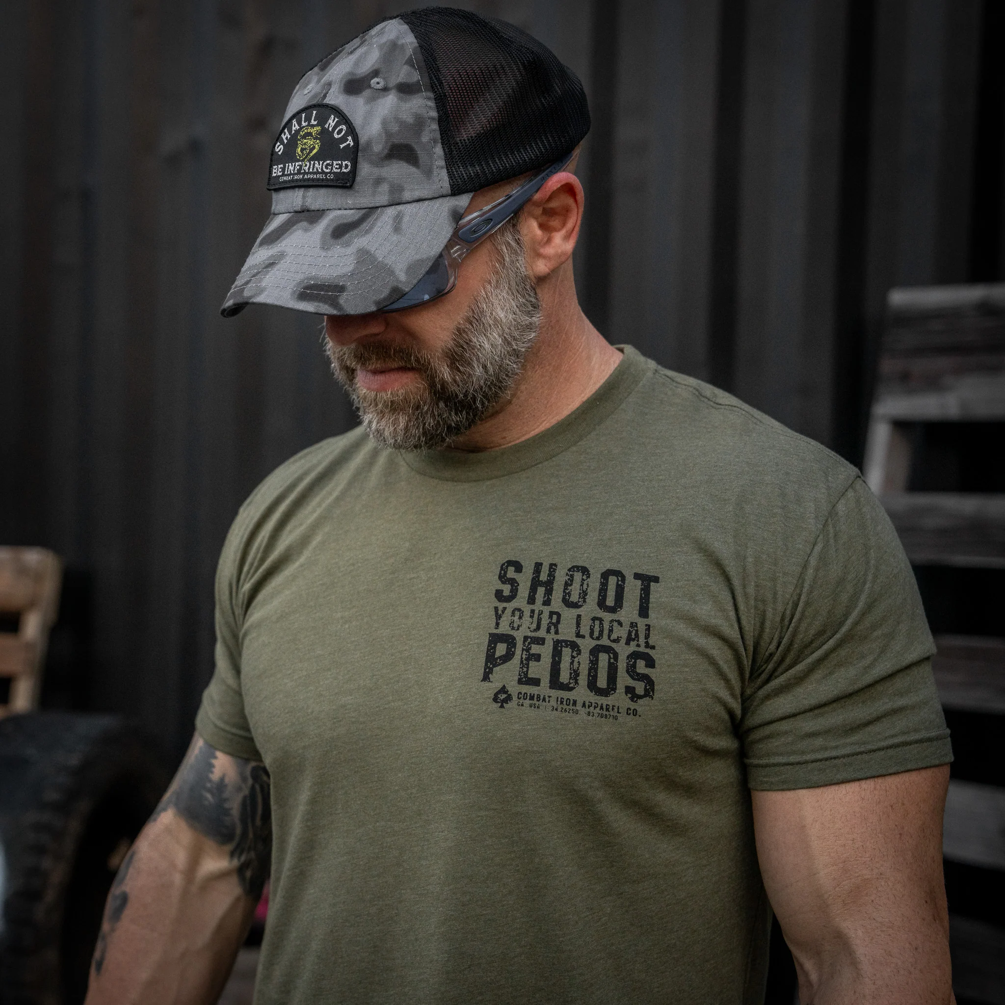 Shoot Your Local Pedos Men's T-Shirt - Image 16