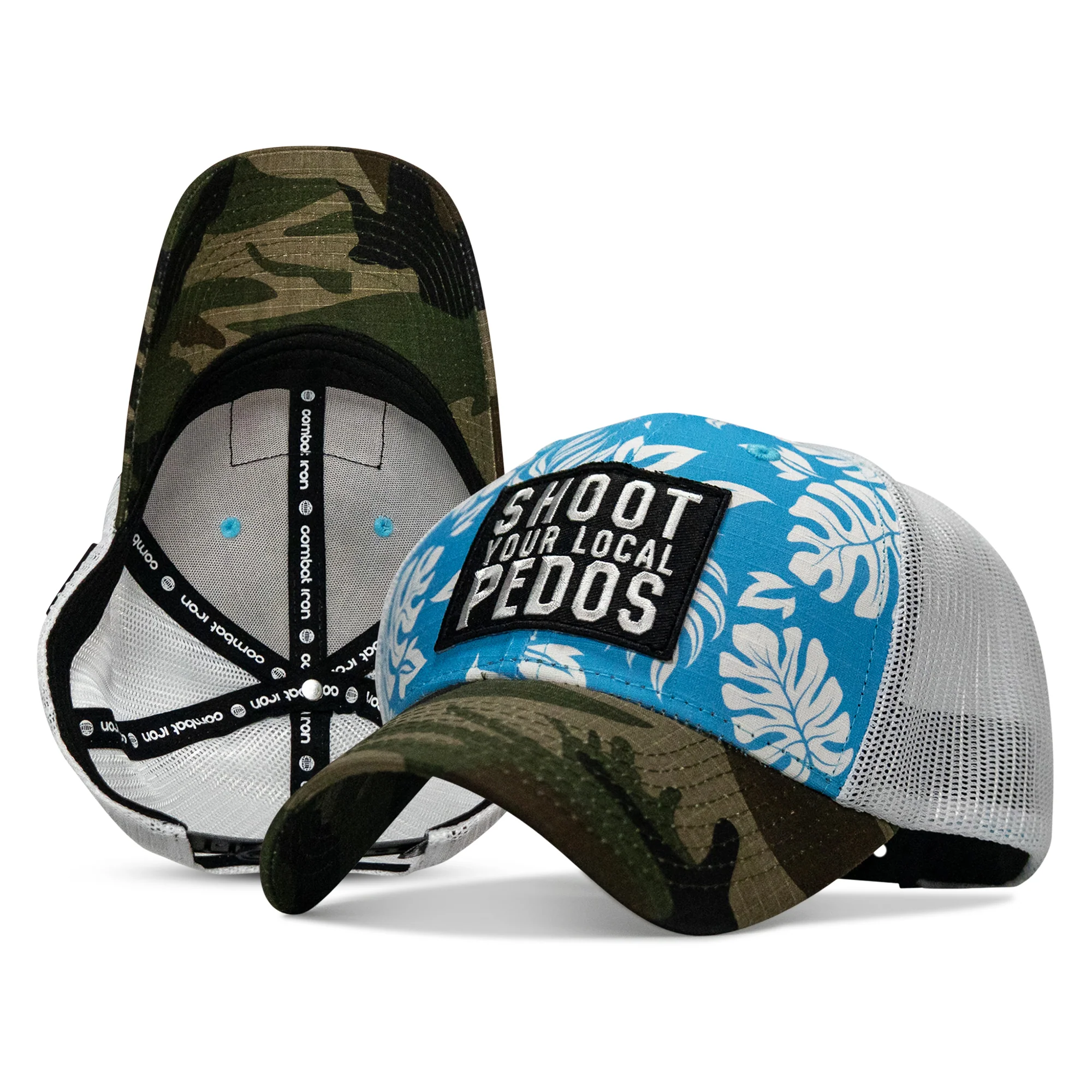 Shoot Your Local Pedos Patch Original Ripstop Snapback Hat - Image 21