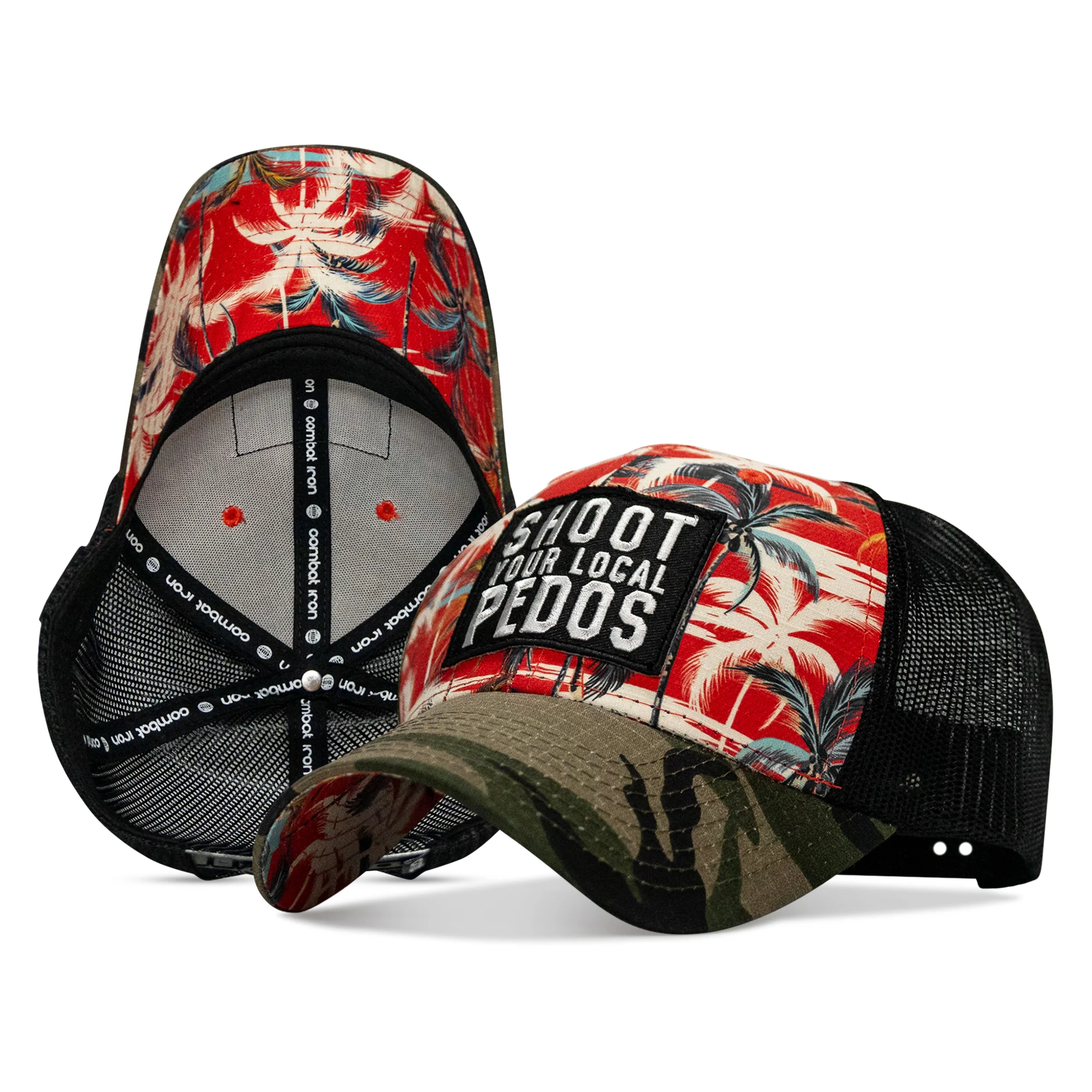 Shoot Your Local Pedos Patch Original Ripstop Snapback Hat - Image 28