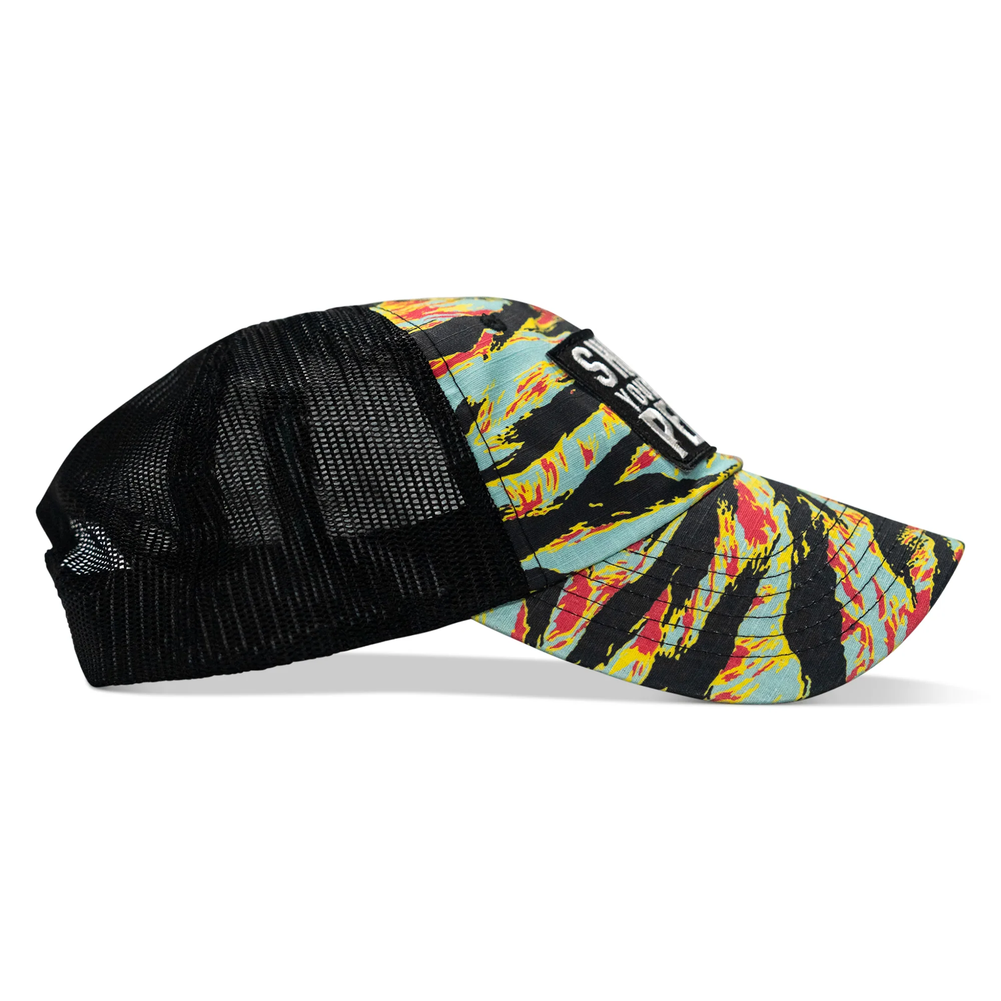 Shoot Your Local Pedos Patch Tactical Ripstop Mesh Snapback Hat - Image 44