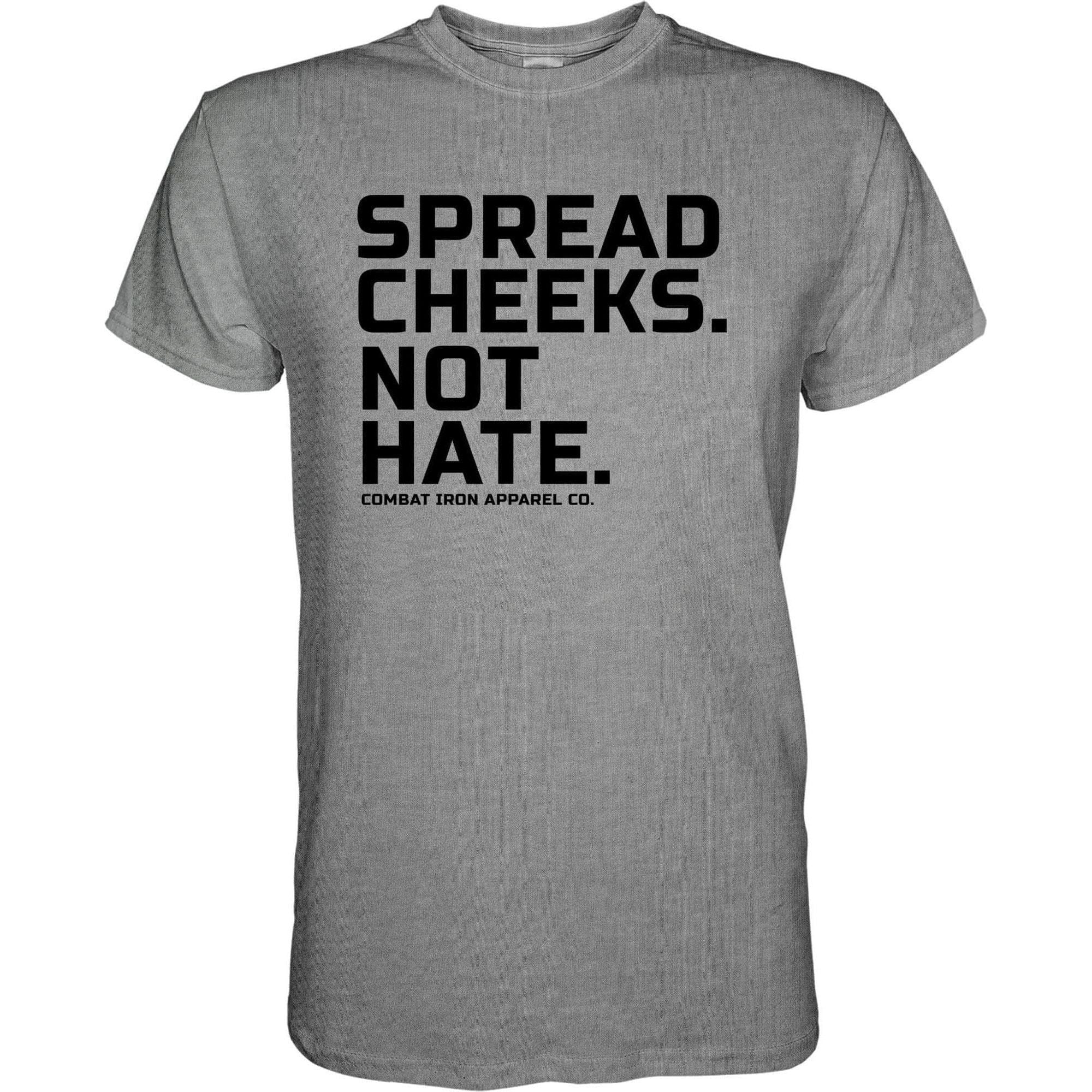 Spread Cheeks. Not Hate. Men's T-Shirt - Image 14