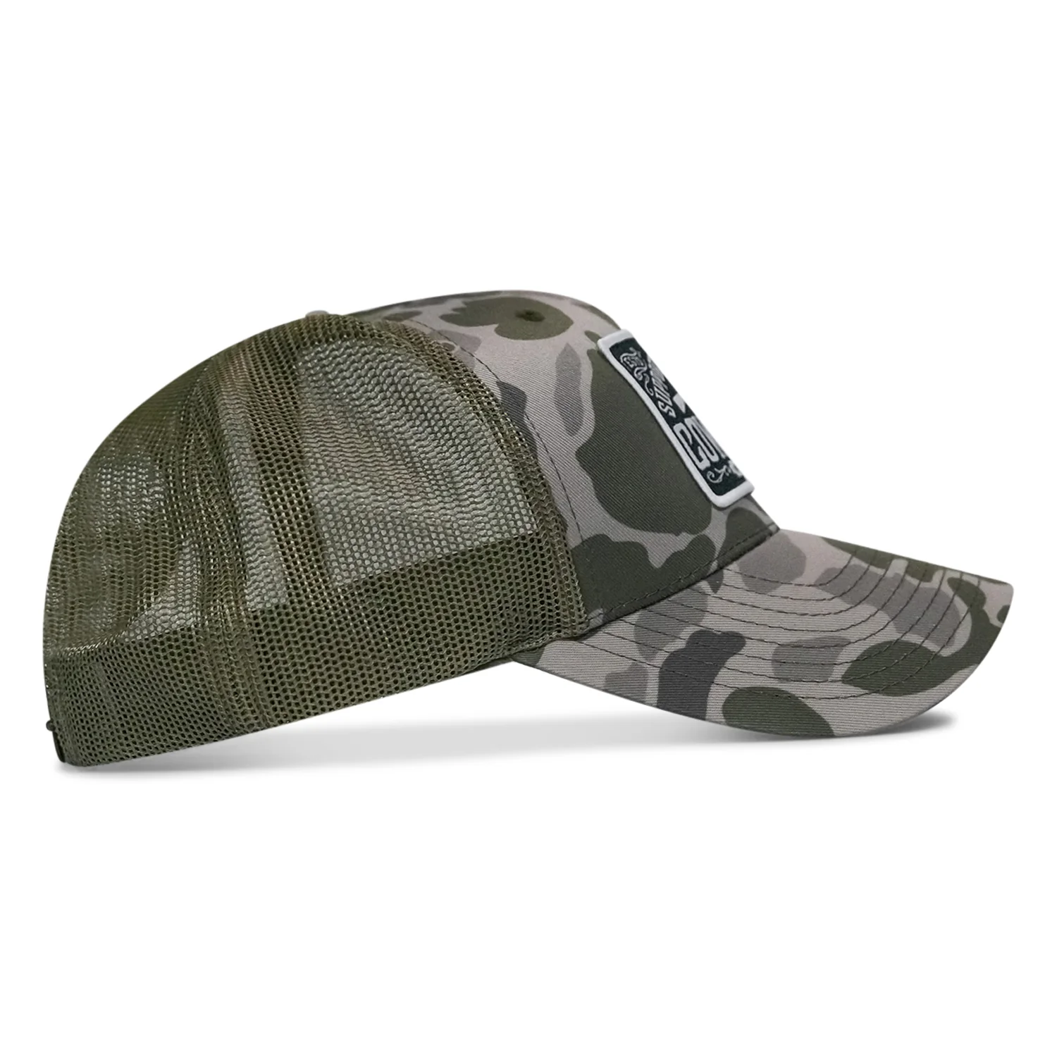 Support Your Local Cowboys Patch Snapback Hat - Image 4