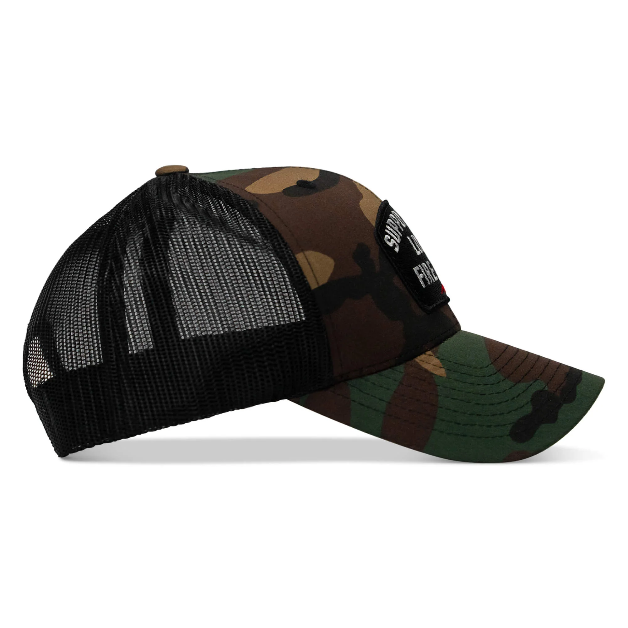 Support Your Local Fire Dept. Patch Snapback Hat - Image 21
