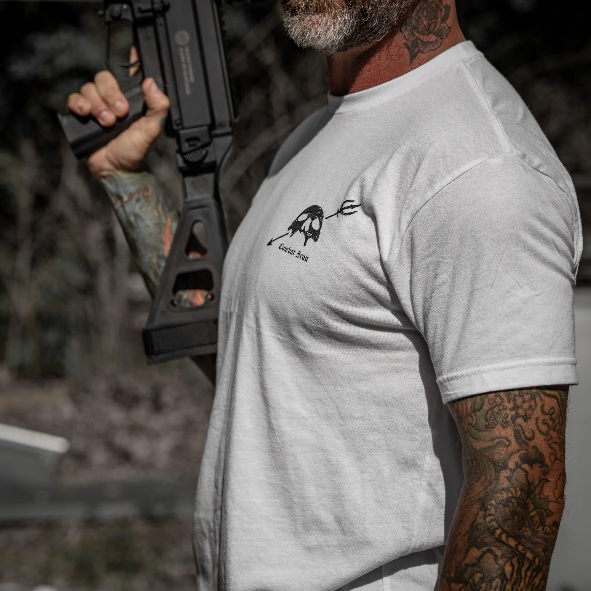 The Devil Whispered I'm Coming For You Men's T-Shirt - Image 17
