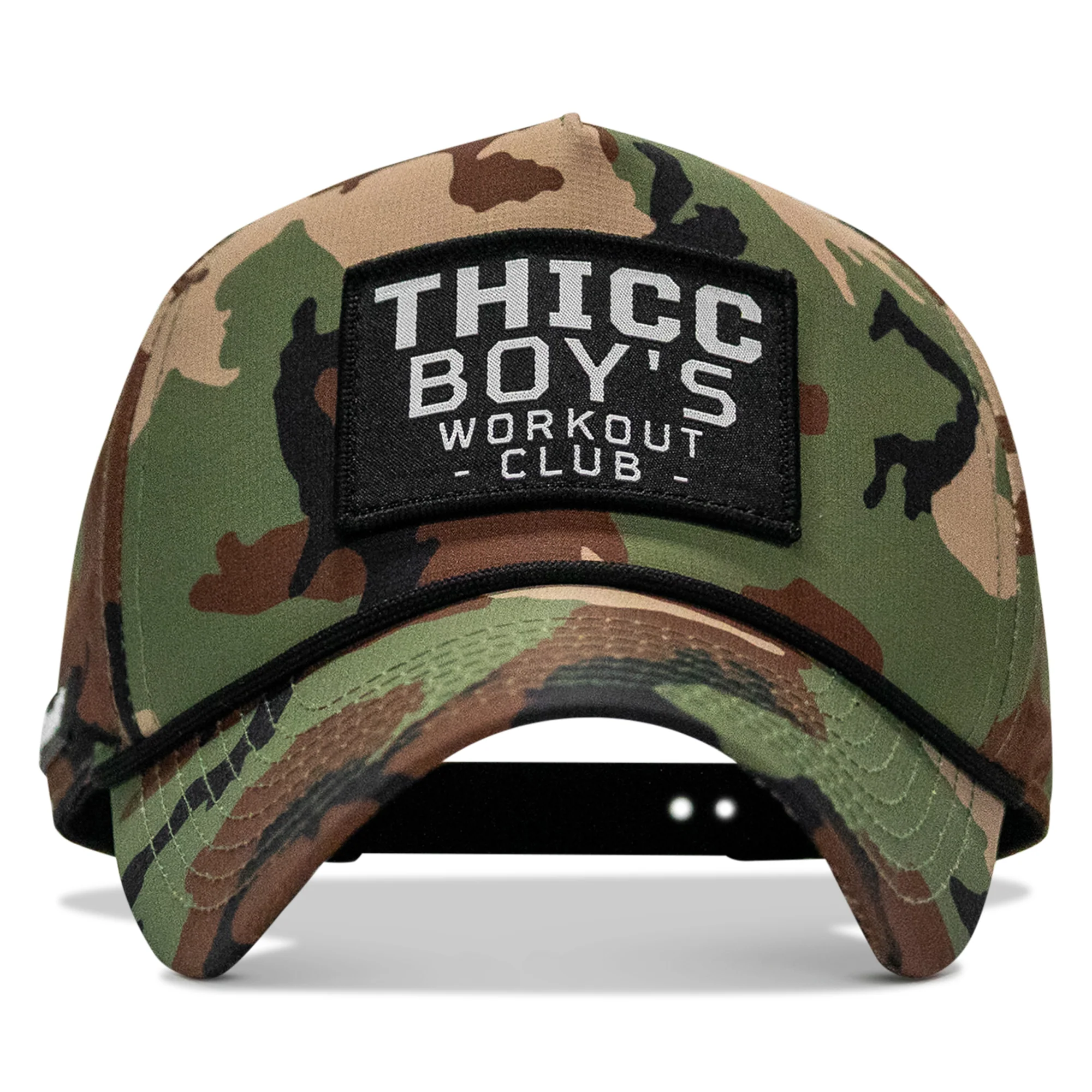 Thicc Boys Workout Club Patch Weekender Snapback - Image 13