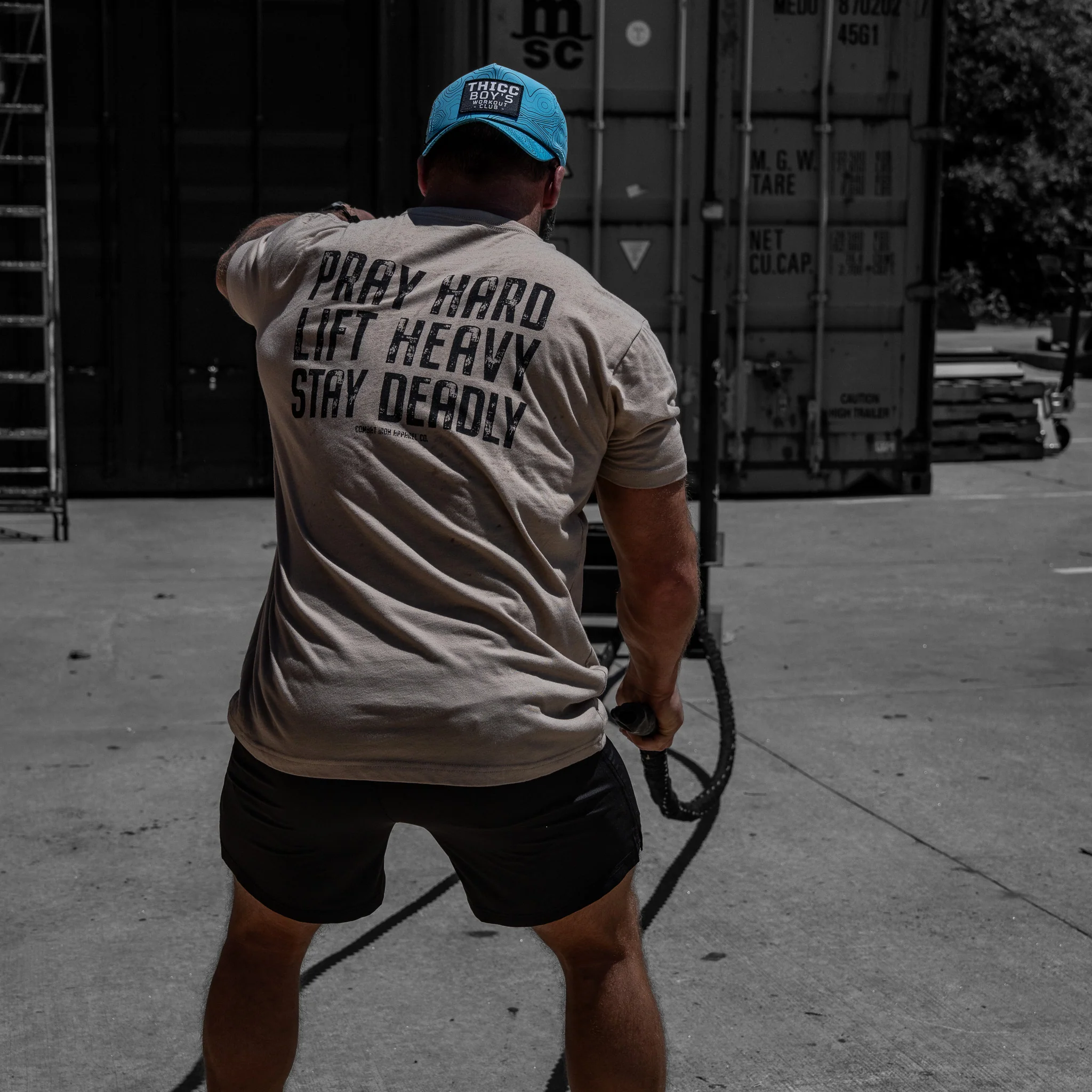 Thicc Boys Workout Club Patch Weekender Snapback - Image 24