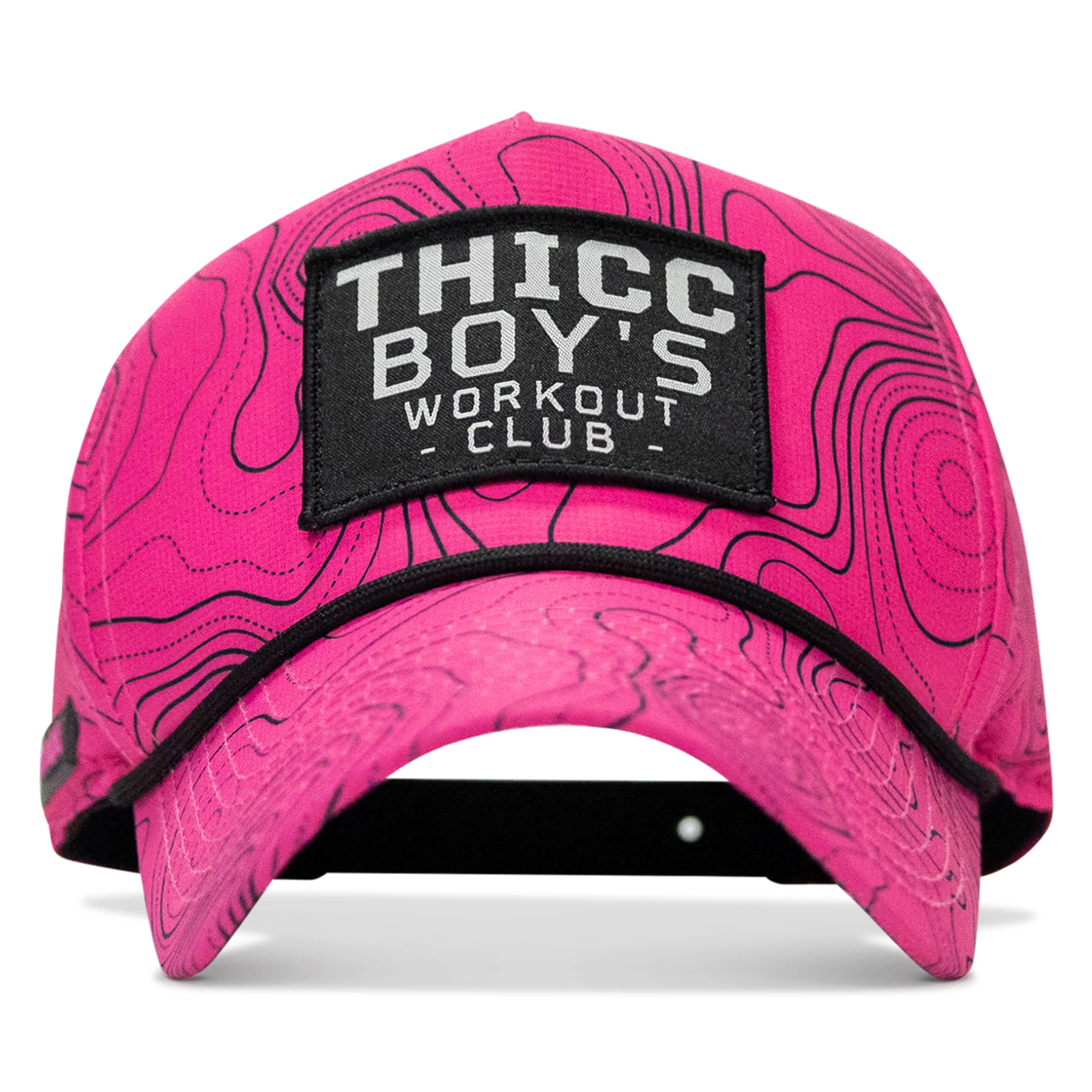 Thicc Boys Workout Club Patch Weekender Snapback - Image 6