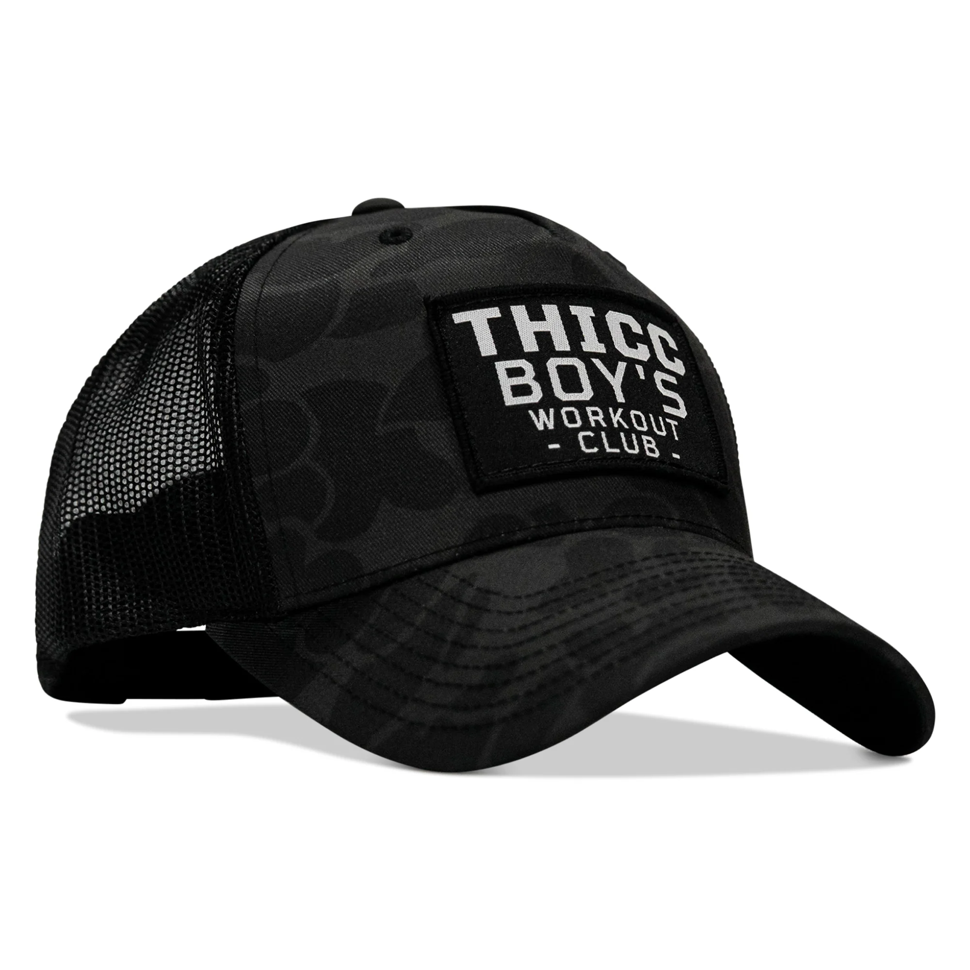 Thicc Boys Workout Patch Snapback Hat - Image 20