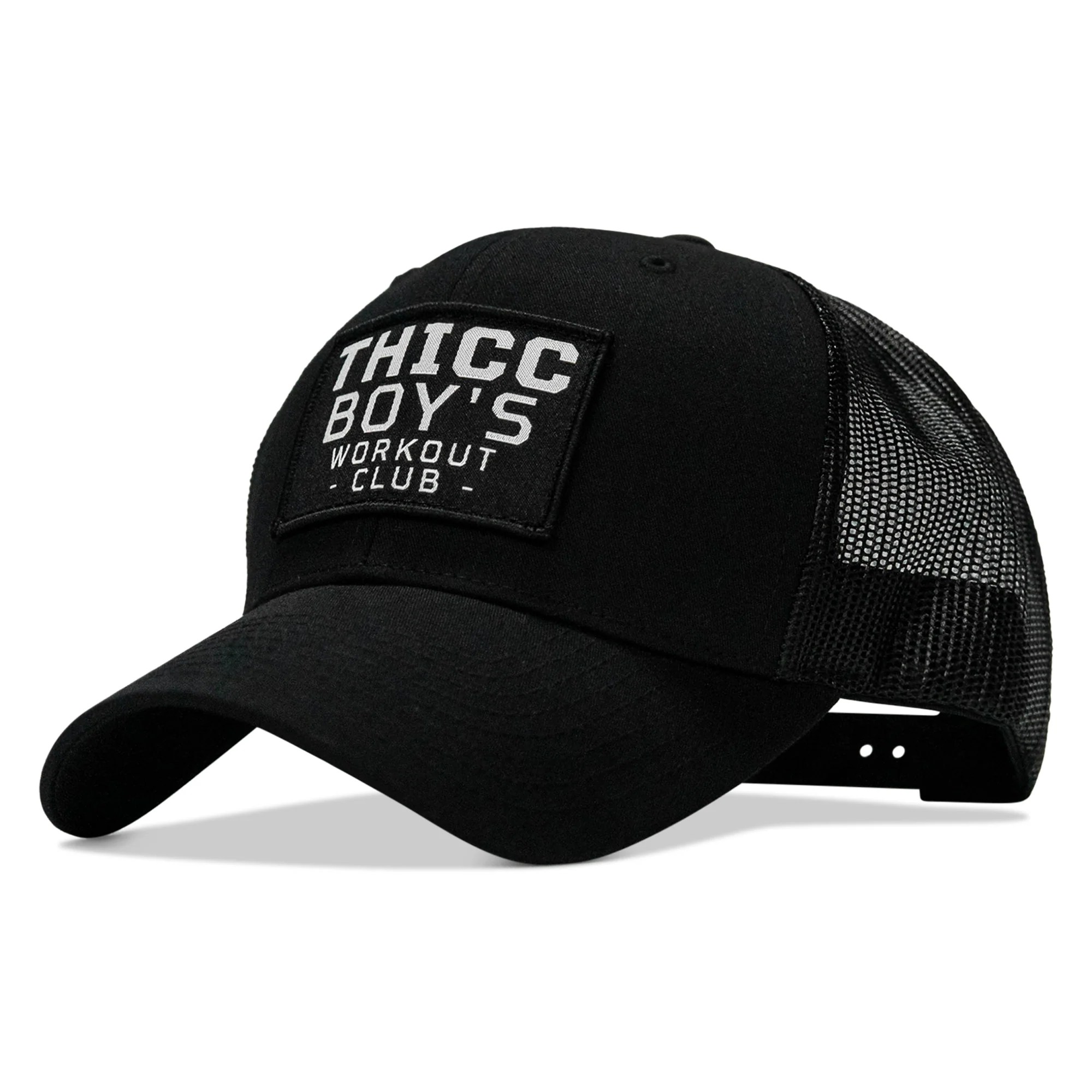 Thicc Boys Workout Patch Snapback Hat - Image 24