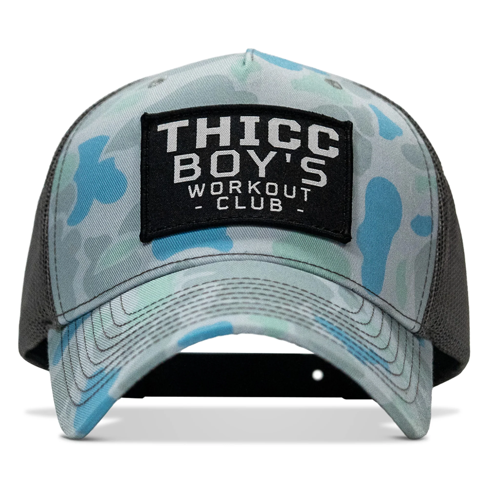 Thicc Boys Workout Patch Snapback Hat - Image 38