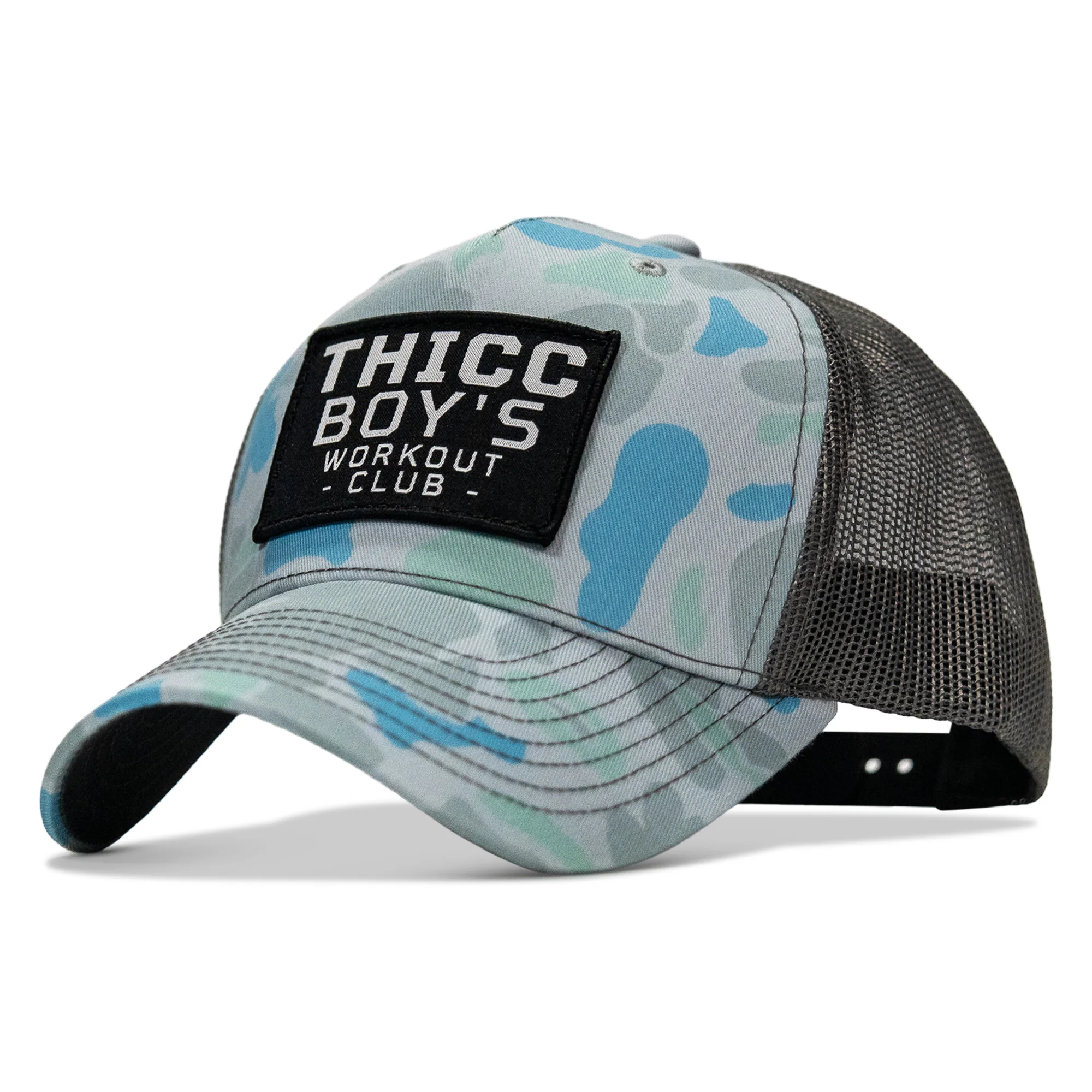 Thicc Boys Workout Patch Snapback Hat - Image 39