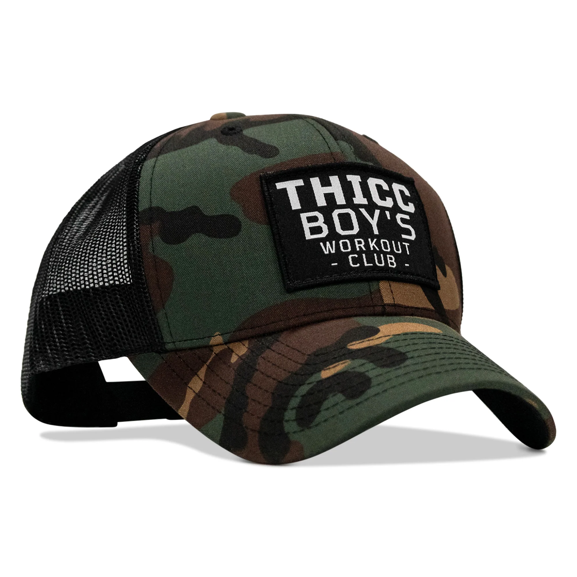 Thicc Boys Workout Patch Snapback Hat - Image 45