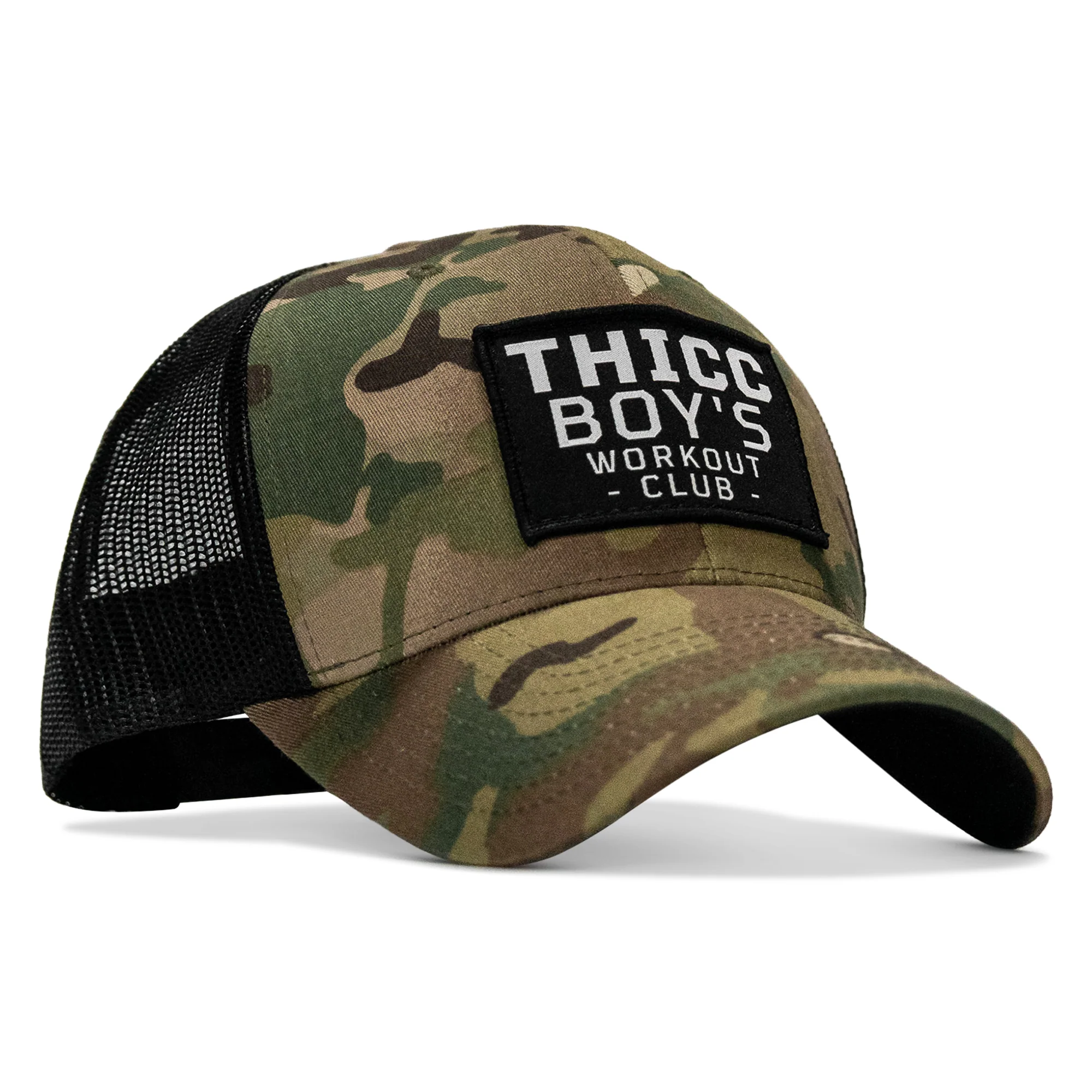 Thicc Boys Workout Patch Snapback Hat - Image 49