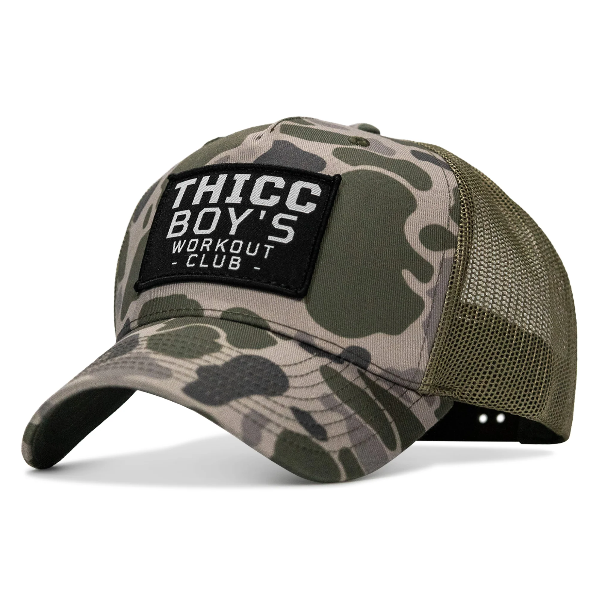 Thicc Boys Workout Patch Snapback Hat - Image 58