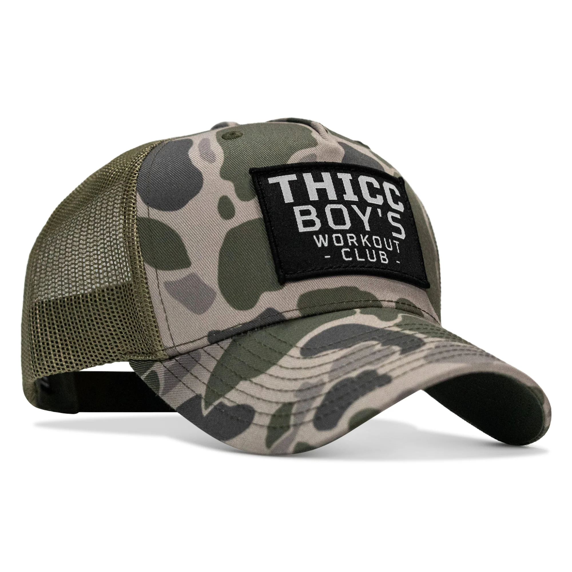 Thicc Boys Workout Patch Snapback Hat - Image 59