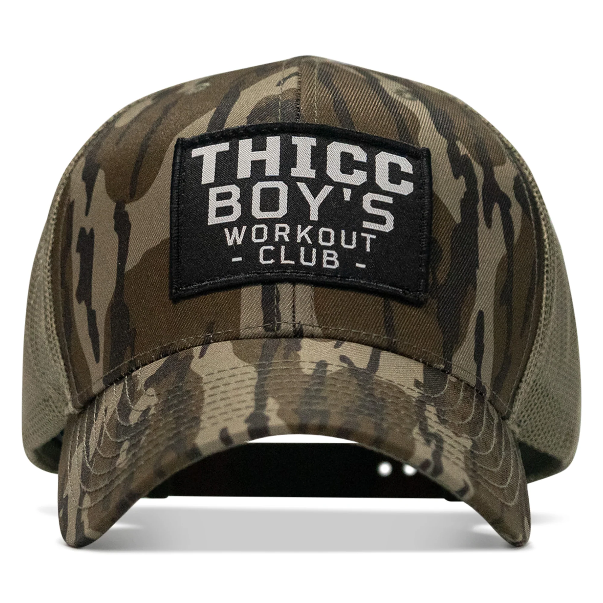 Thicc Boys Workout Patch Snapback Hat - Image 8