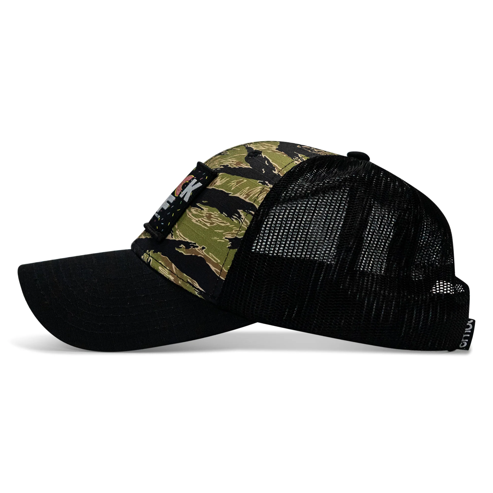 THICK AF Donut Edition Patch Original Ripstop Snapback Hat - Image 5