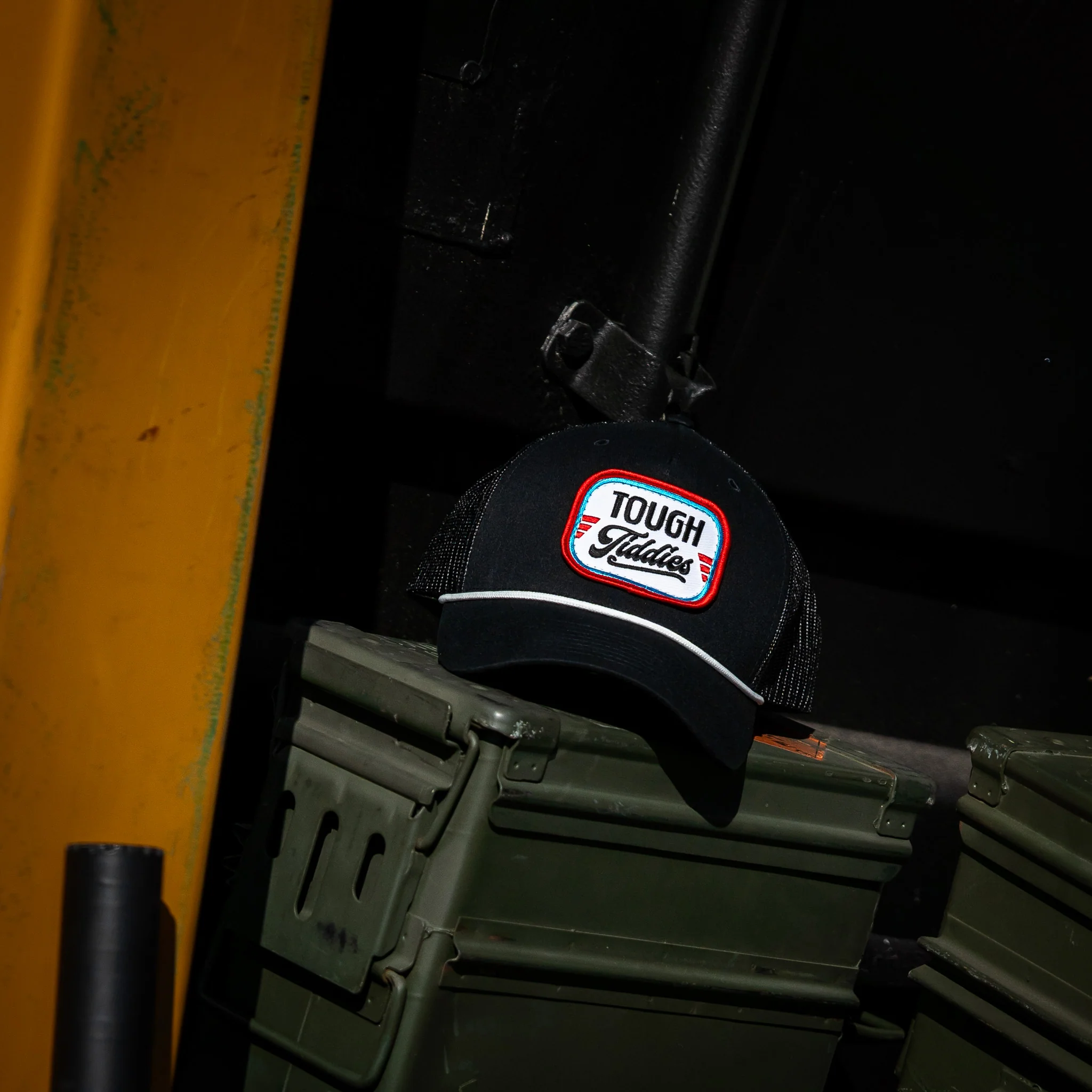 Tough Tiddies USA Patch Rope Snapback - Image 8