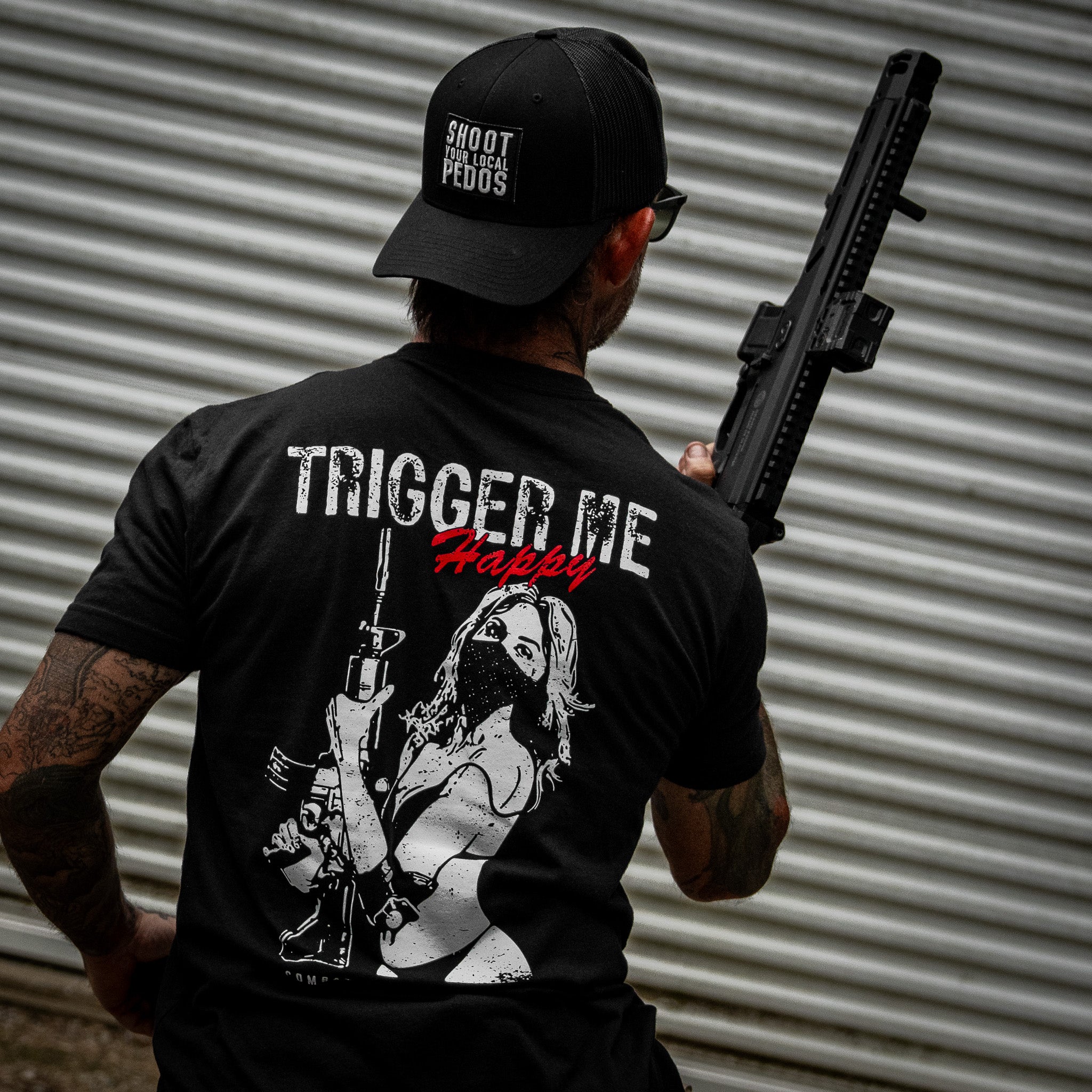 Trigger Me Happy Men's T-Shirt - Image 7