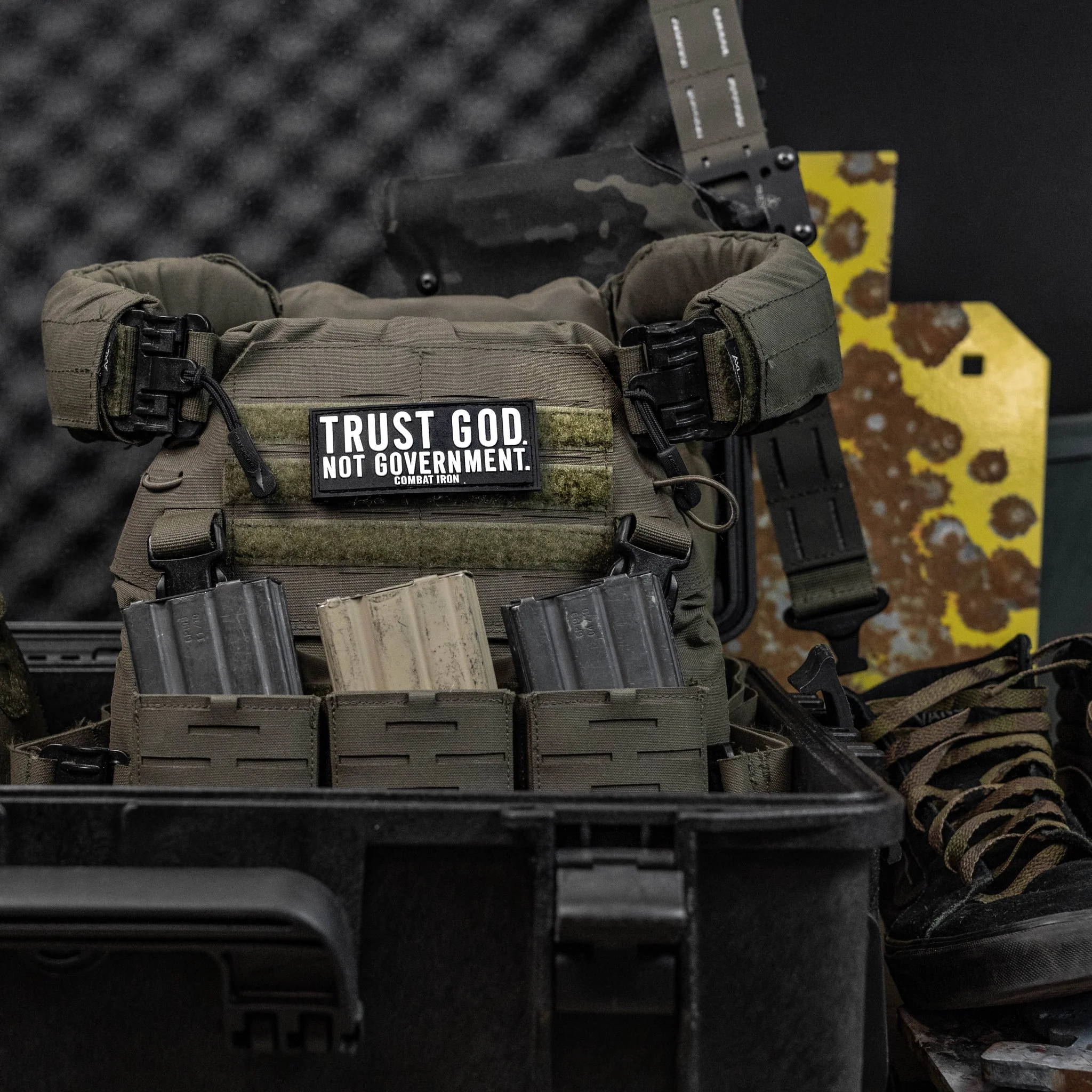 Trust God. Not Government. PVC Patch - Image 5
