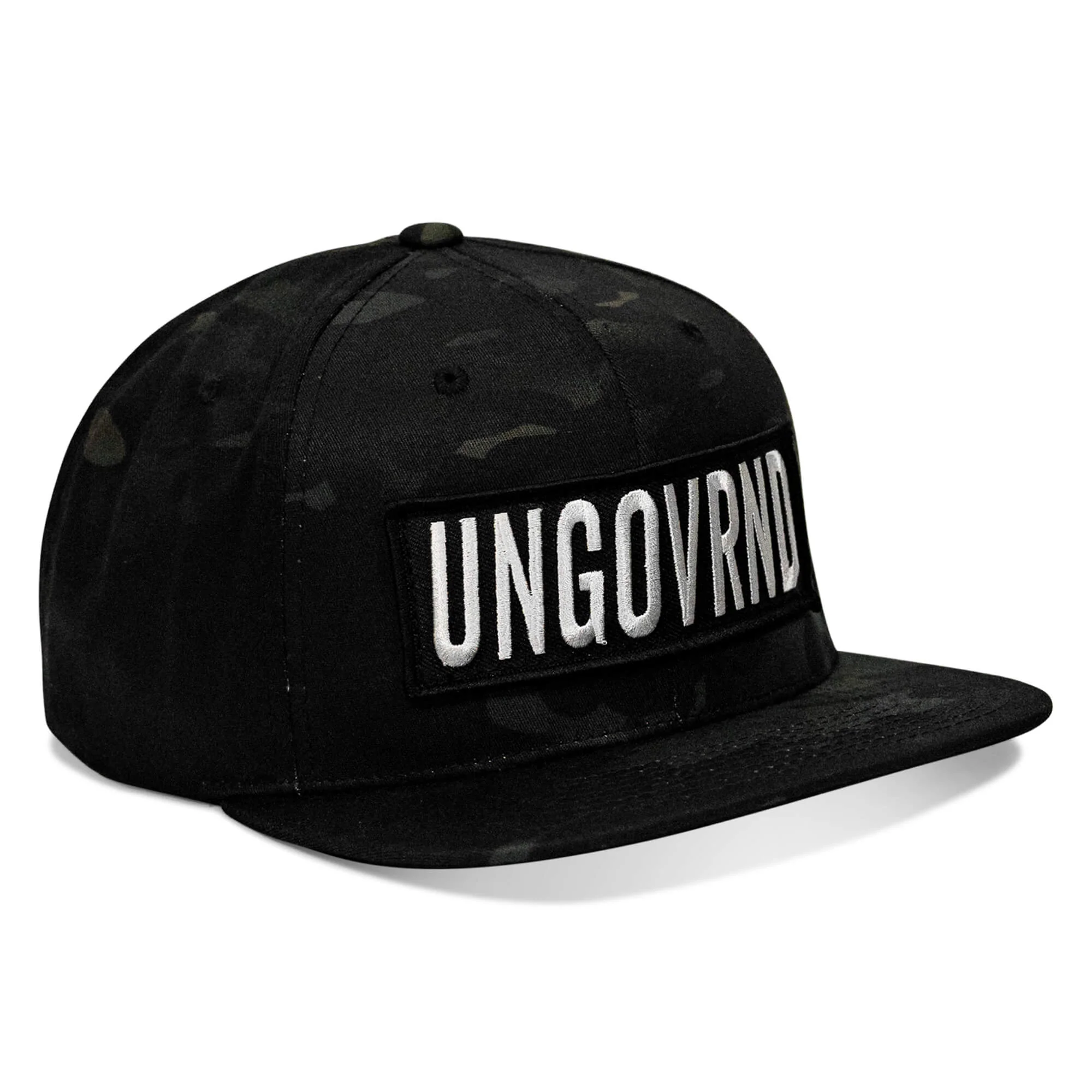 Ungovrnd Oversized Patch Flatbill SnapBack Hat - Image 13