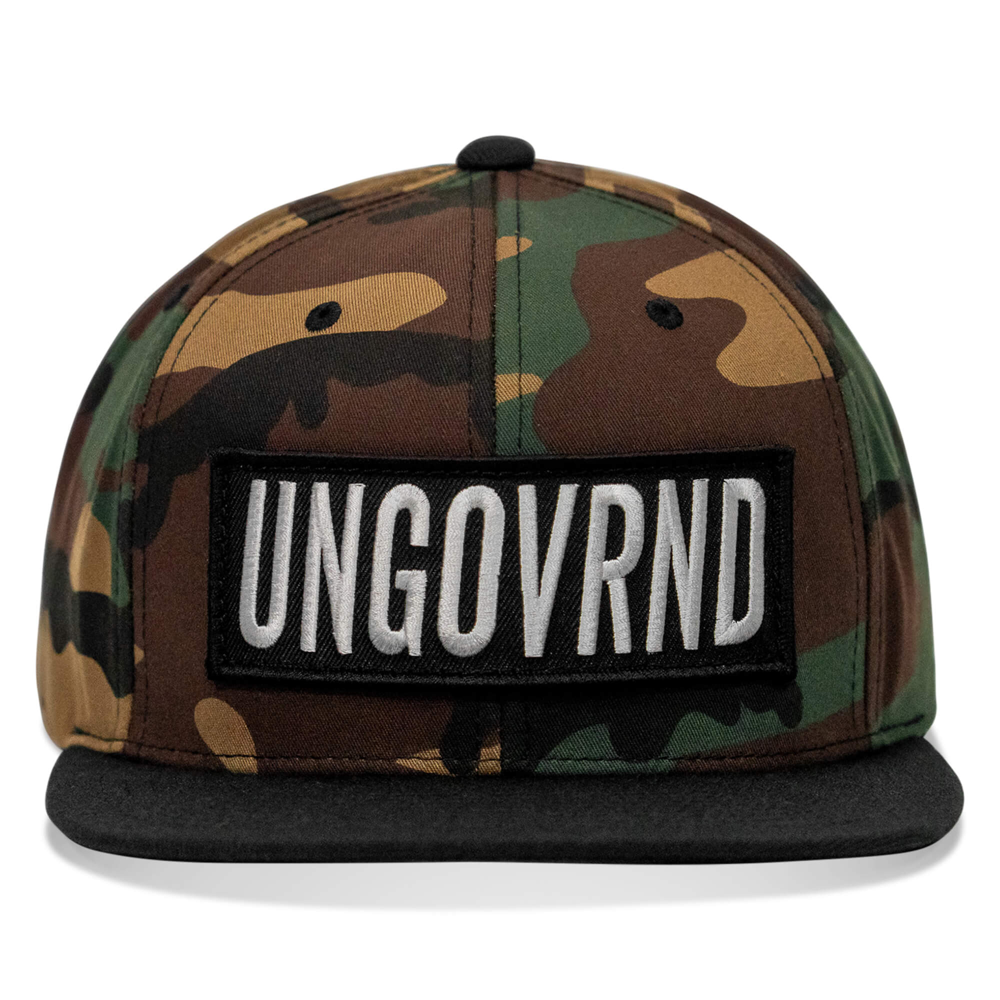 Ungovrnd Oversized Patch Flatbill SnapBack Hat - Image 17