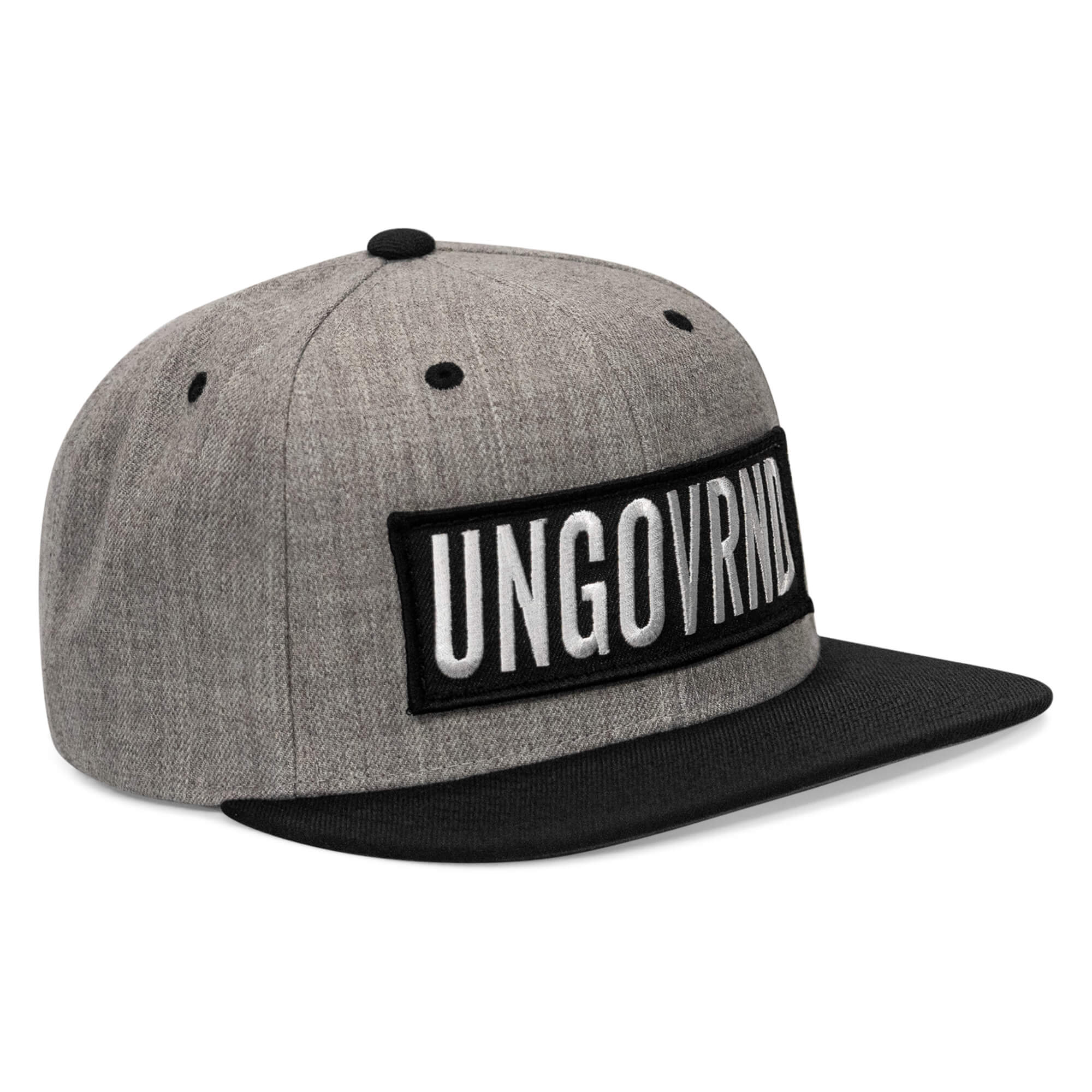 Ungovrnd Oversized Patch Flatbill SnapBack Hat - Image 4