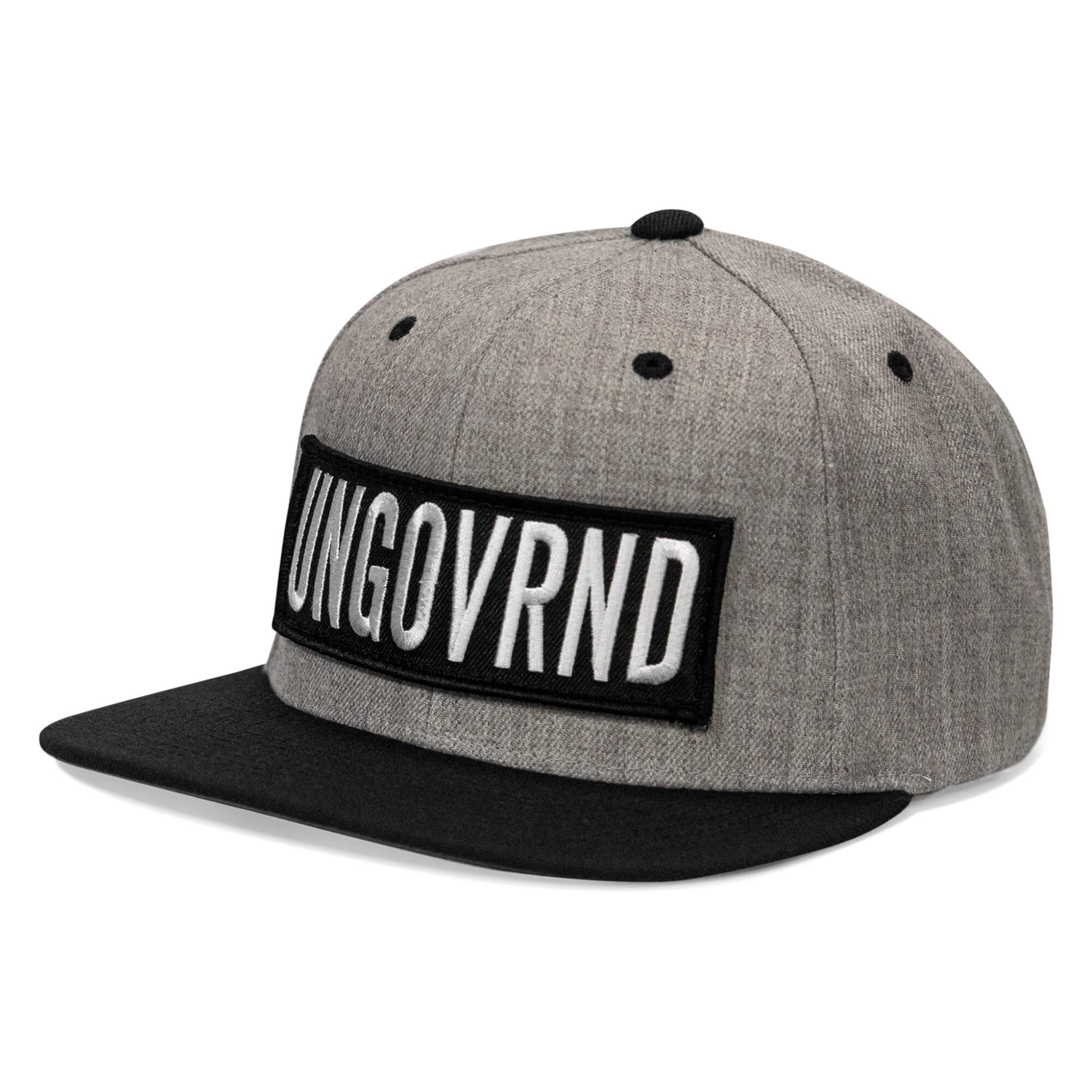 Ungovrnd Oversized Patch Flatbill SnapBack Hat - Image 5