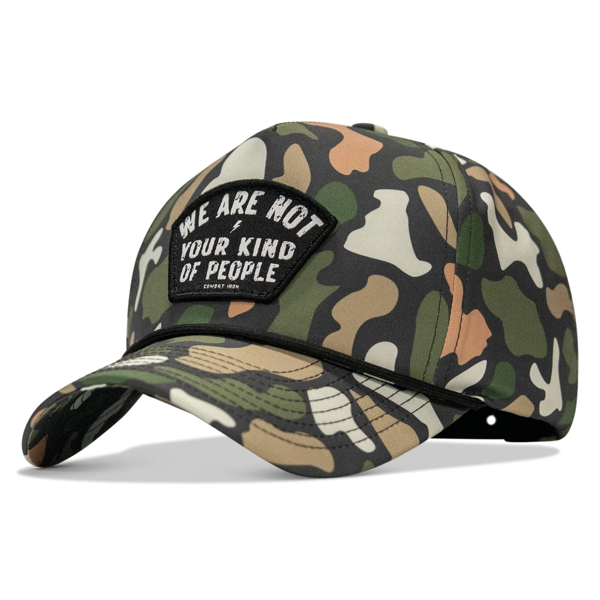 We Are Not Your Kind Of People 5 Pannel Rope Snapback Hat - Image 12