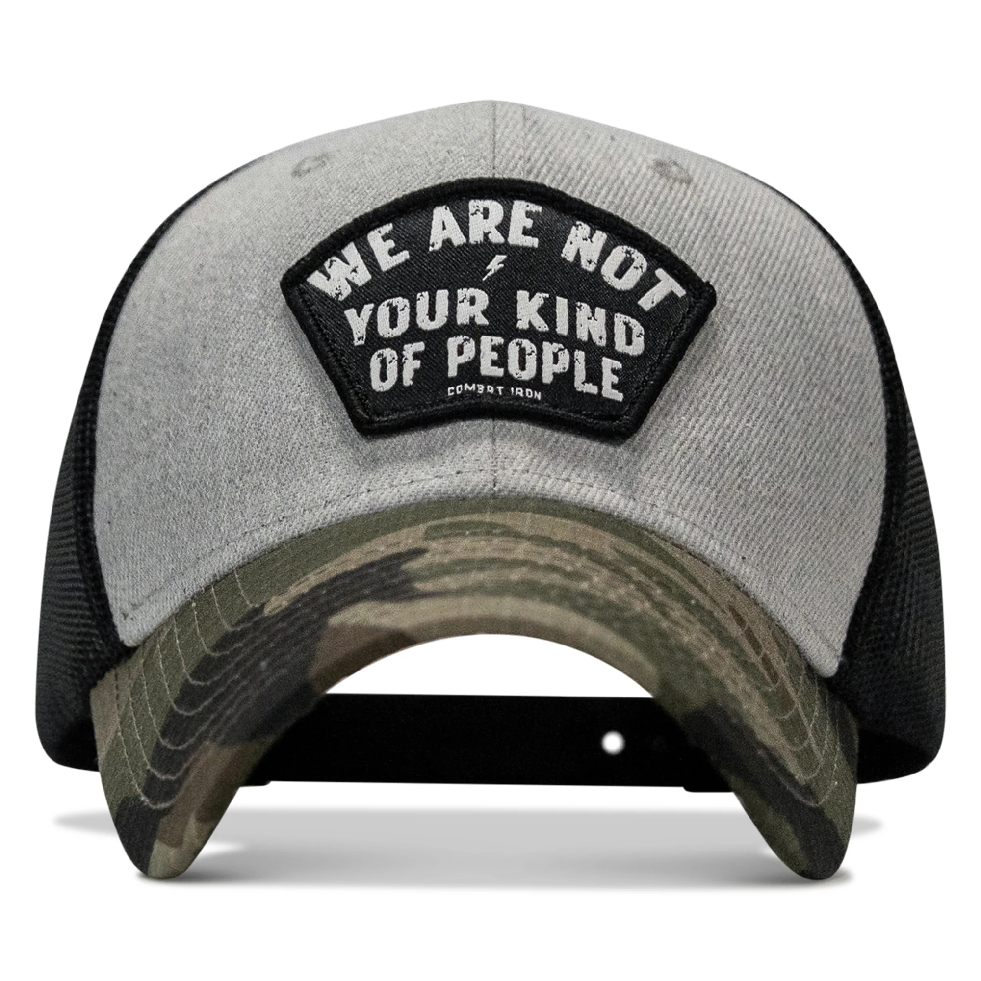 We Are Not Your Kind Of People Patch Original Ripstop Snapback Hat - Image 16