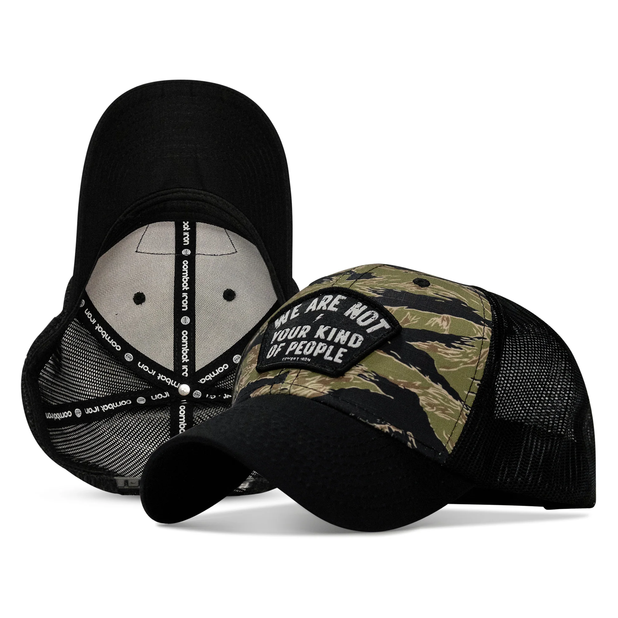 We Are Not Your Kind Of People Patch Original Ripstop Snapback Hat - Image 2