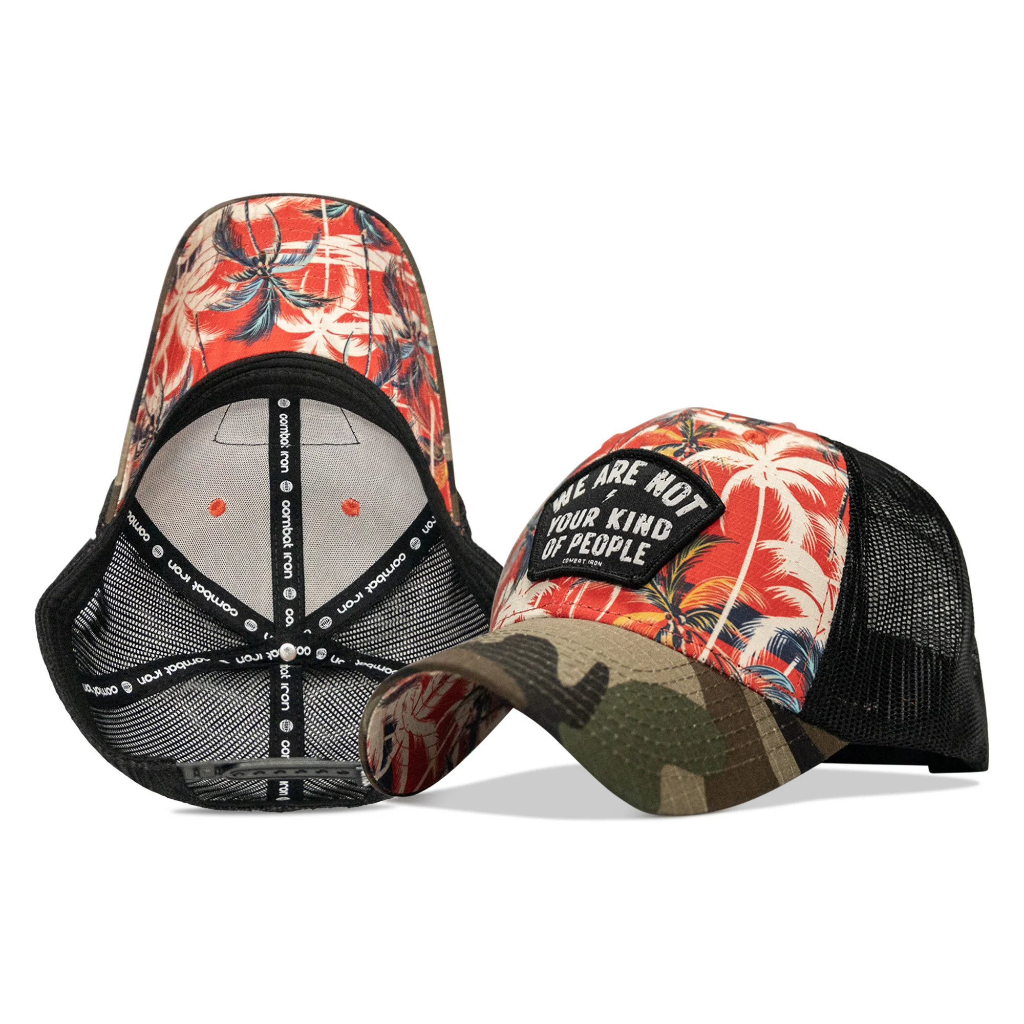 We Are Not Your Kind Of People Patch Original Ripstop Snapback Hat - Image 36
