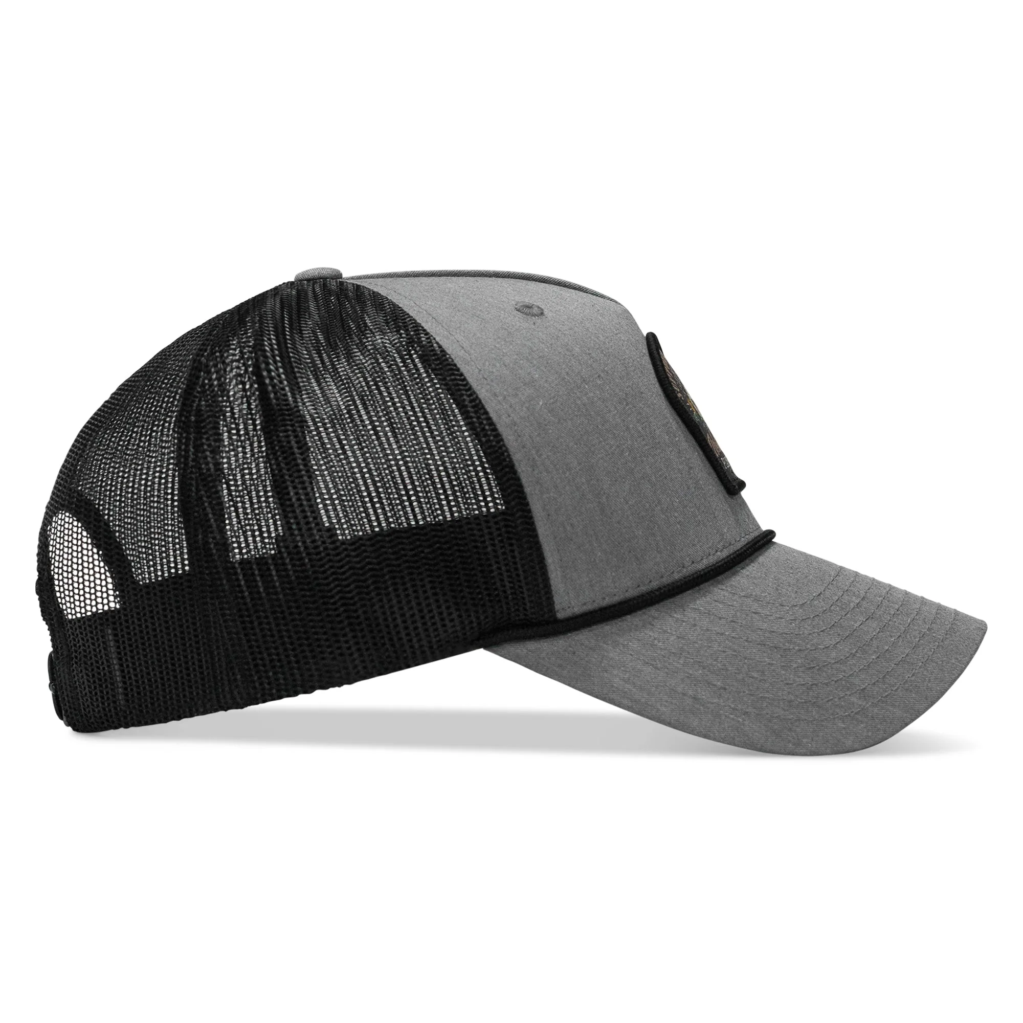 Work Hard, Play Harder Patch Rope Snapback Hat - Image 5