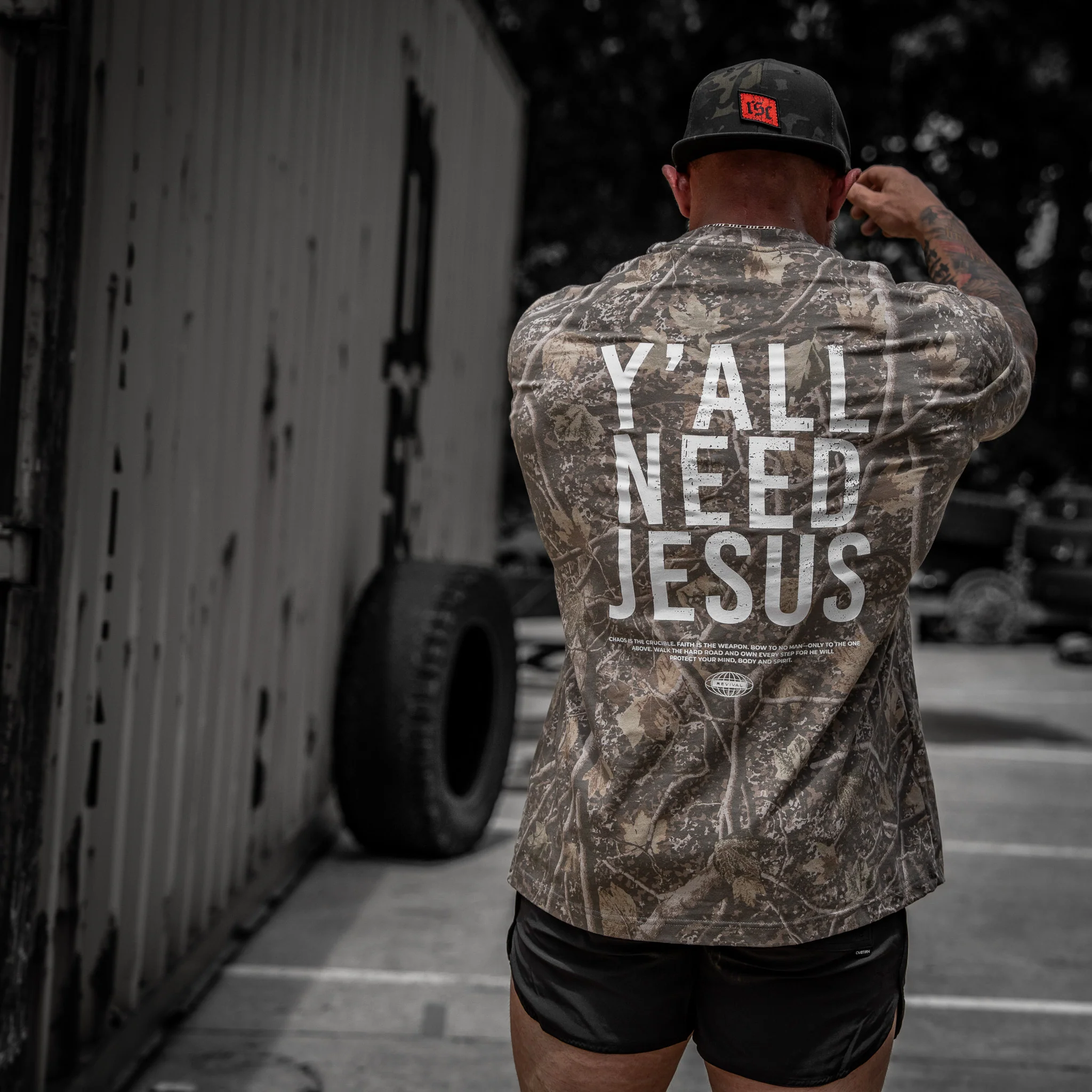 Y'all Need Jesus Men's T-Shirt - Image 11