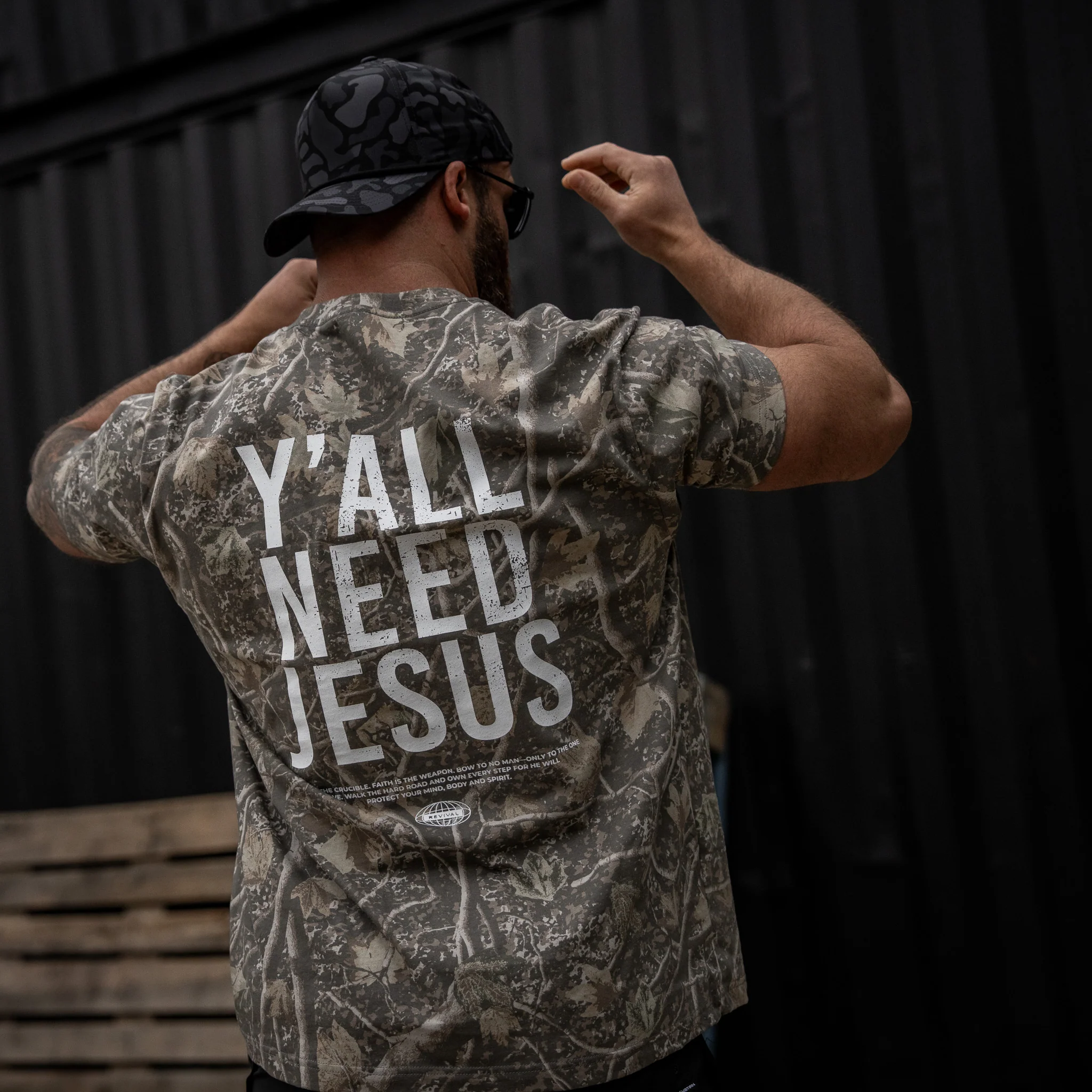 Y'all Need Jesus Men's T-Shirt - Image 7