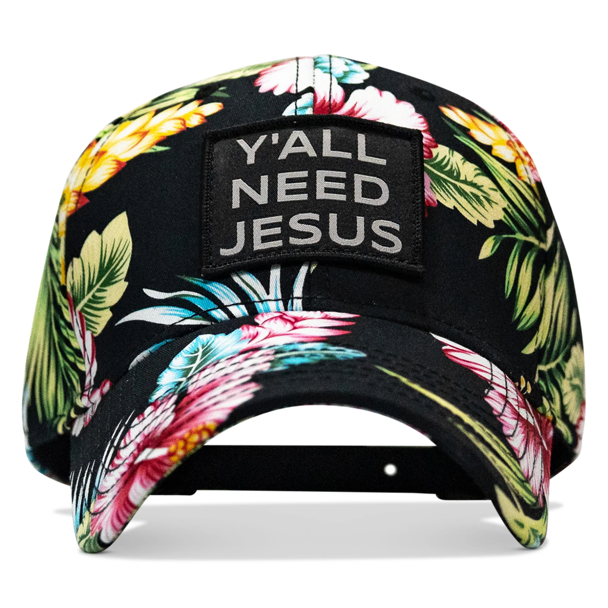 Y'all Need Jesus Patch Snapback Hat - Image 25