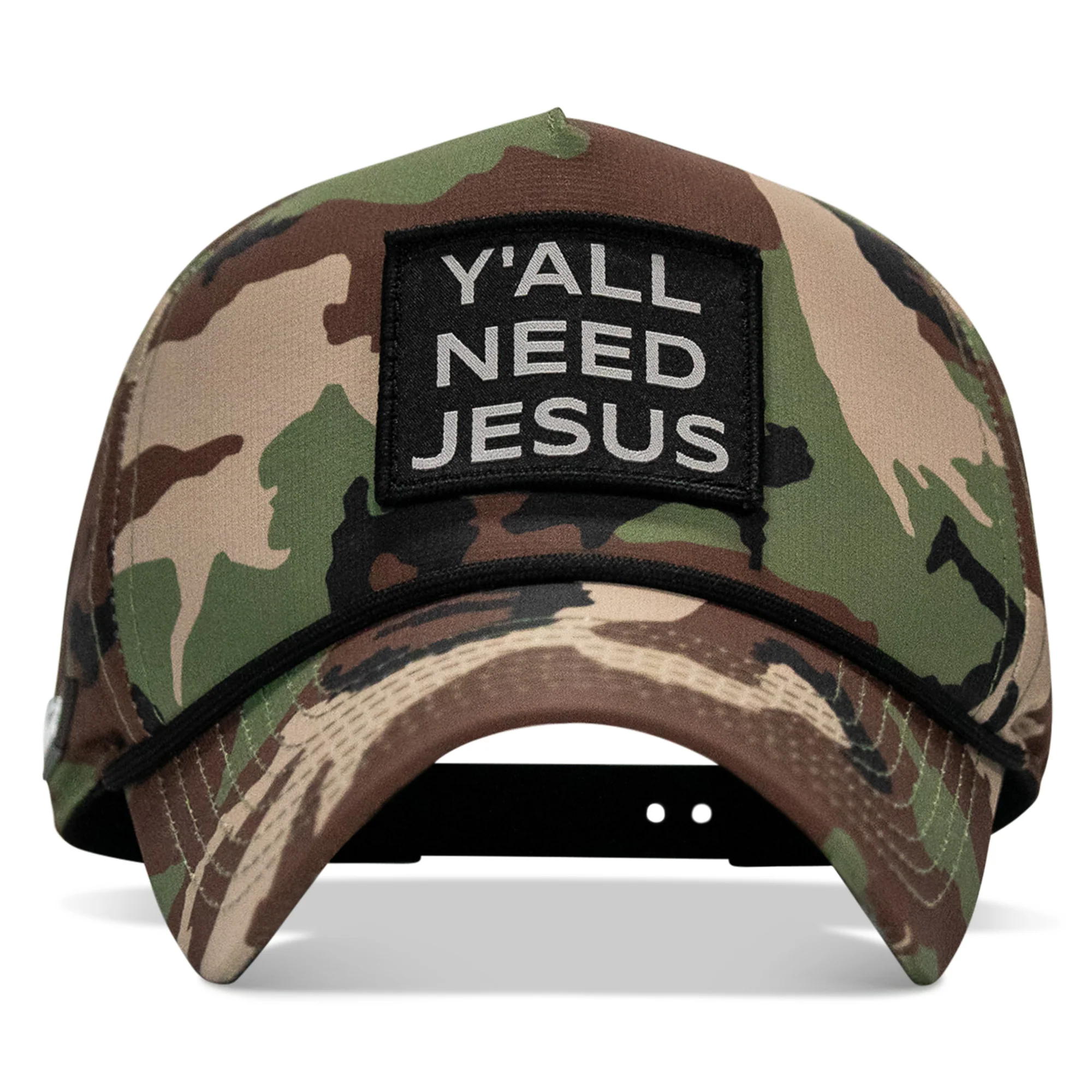Y'all Need Jesus Patch Weekender Snapback - Image 5